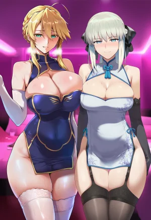 Patreon Yeeting Artoria Pendragon Morgan Le Fay x BBC NTR - Page 595