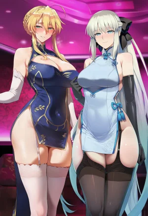 Patreon Yeeting Artoria Pendragon Morgan Le Fay x BBC NTR - Page 596