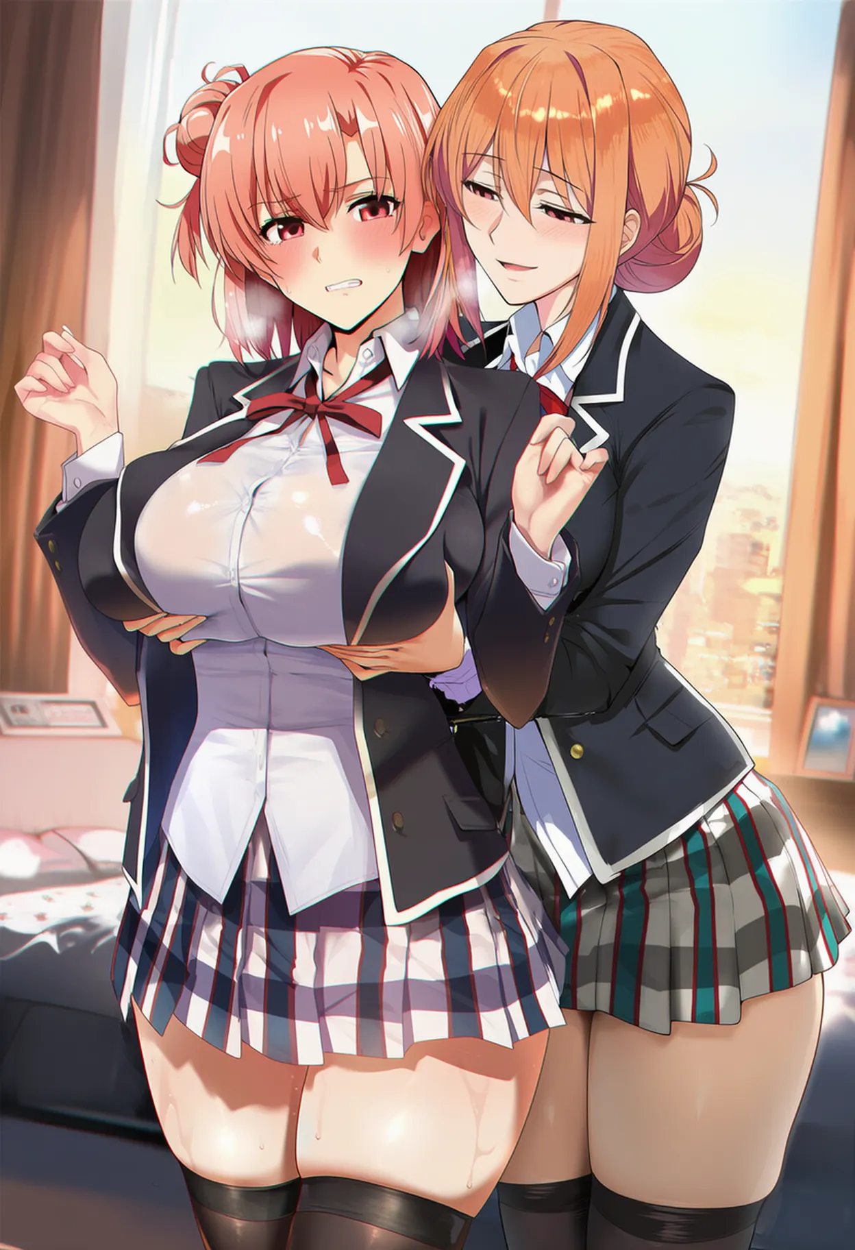 Patreon Yeeting Yui Yuigahama Mrs. Yuigahama x BBC NTR - Image 110