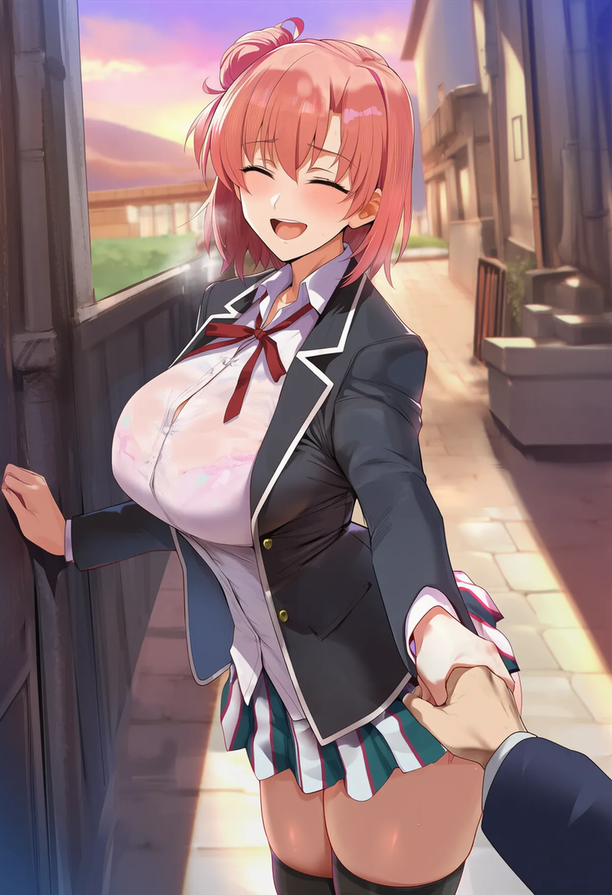 Patreon Yeeting Yui Yuigahama Mrs. Yuigahama x BBC NTR - Image 111