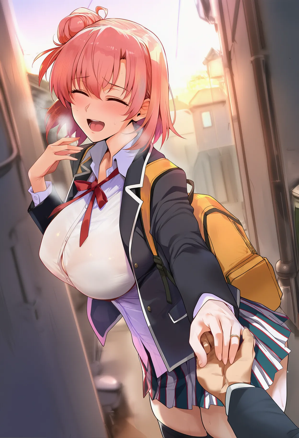 Patreon Yeeting Yui Yuigahama Mrs. Yuigahama x BBC NTR - Image 112