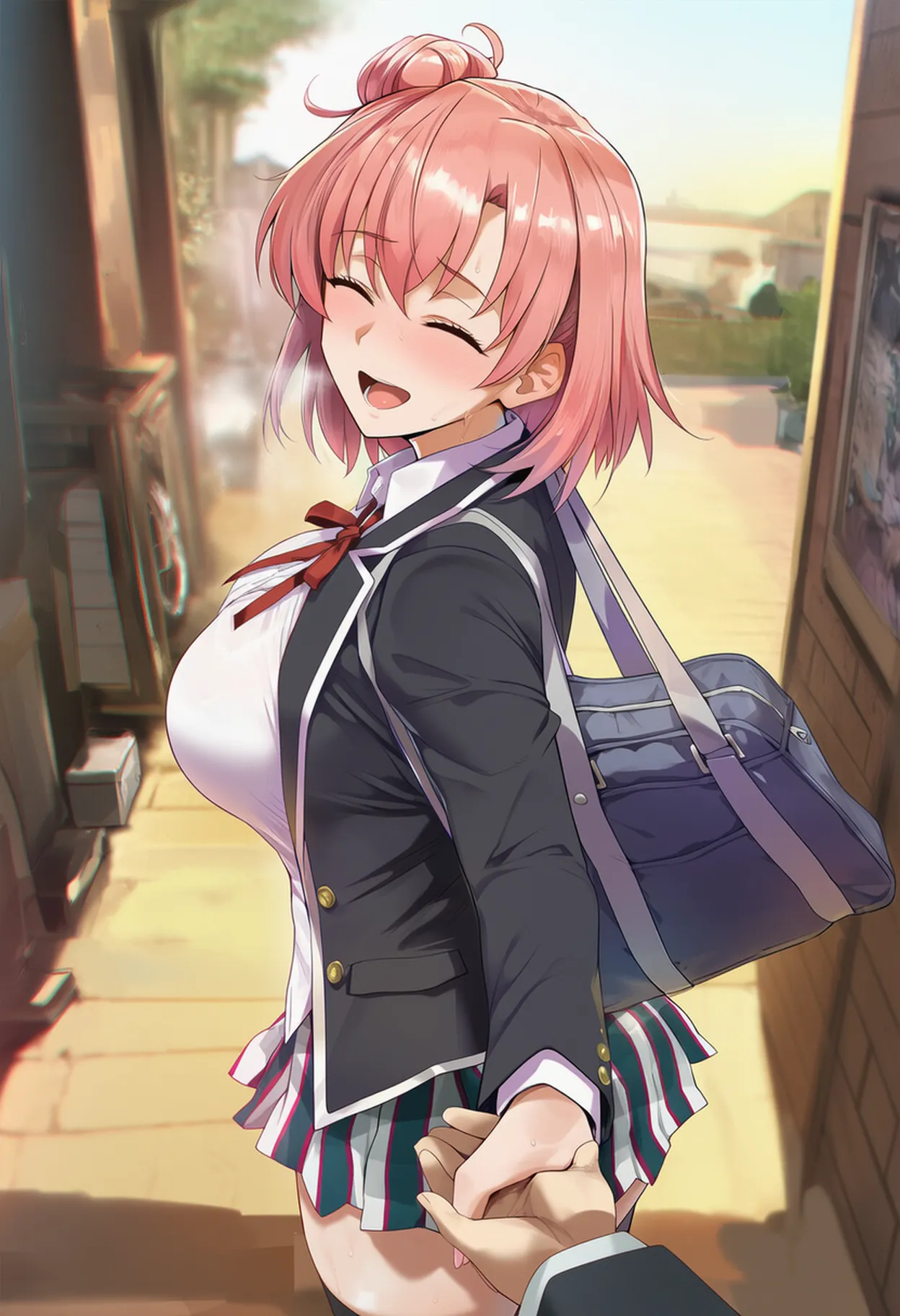 Patreon Yeeting Yui Yuigahama Mrs. Yuigahama x BBC NTR - Image 113