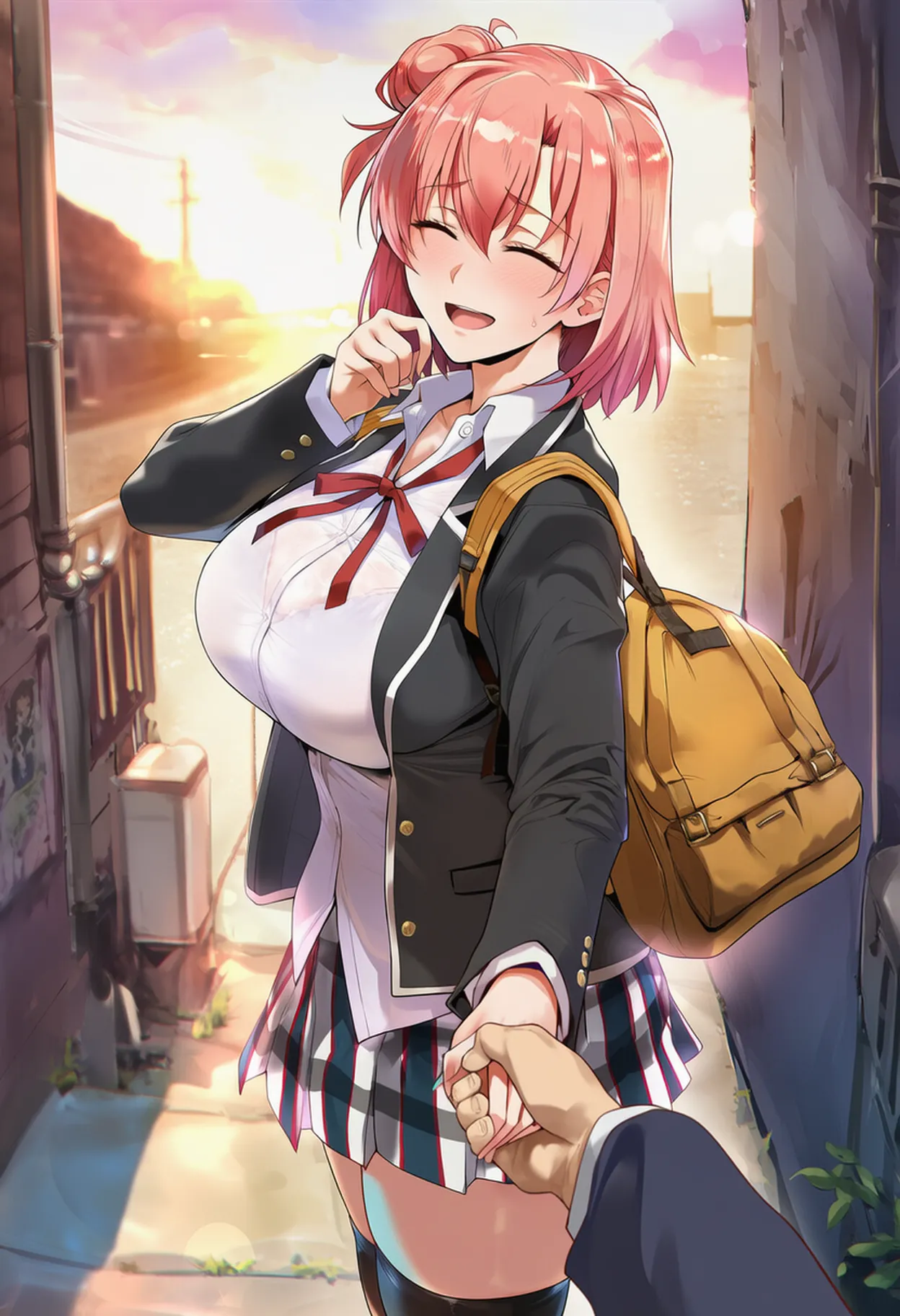 Patreon Yeeting Yui Yuigahama Mrs. Yuigahama x BBC NTR - Image 114