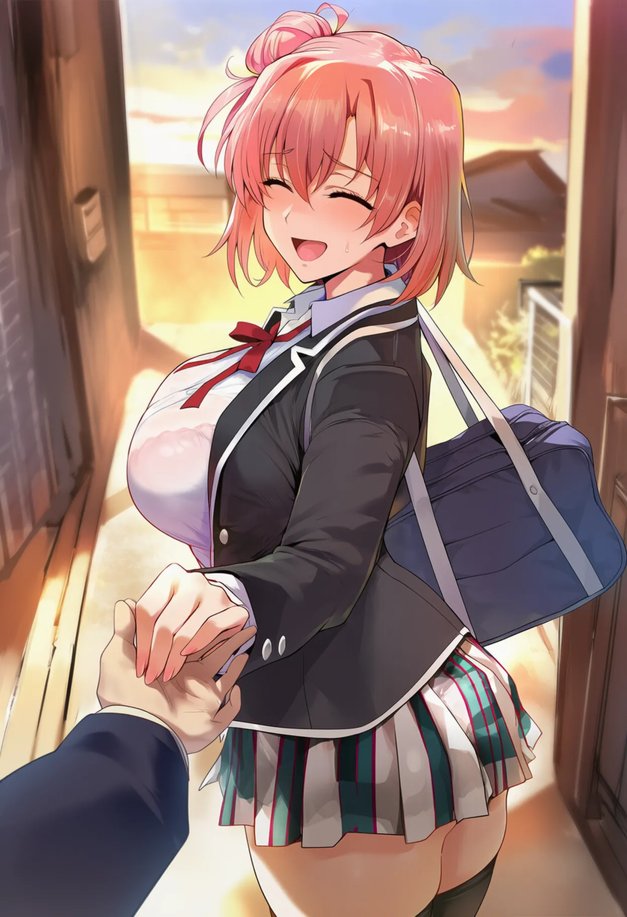 Patreon Yeeting Yui Yuigahama Mrs. Yuigahama x BBC NTR - Image 115