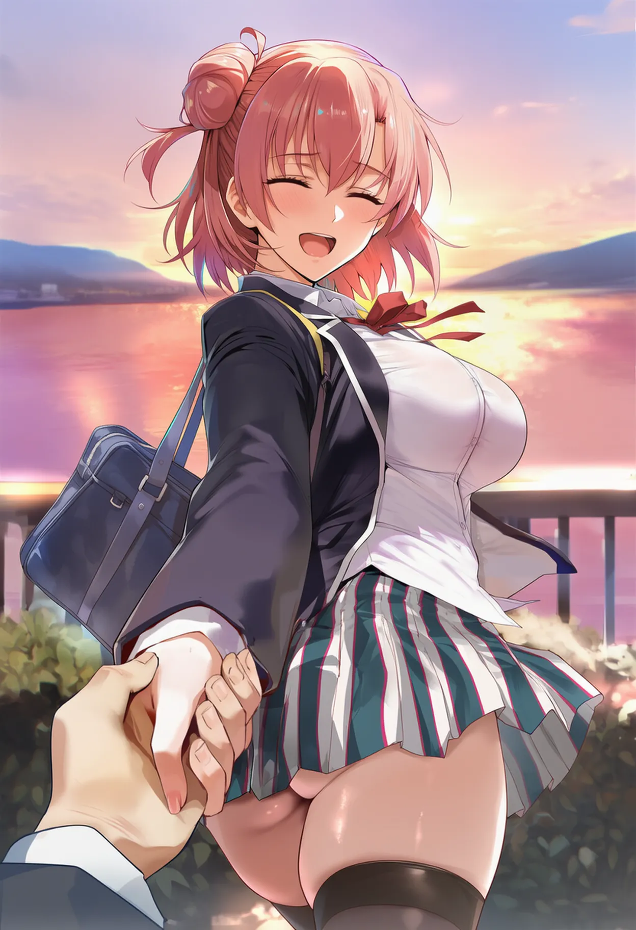 Patreon Yeeting Yui Yuigahama Mrs. Yuigahama x BBC NTR - Image 117