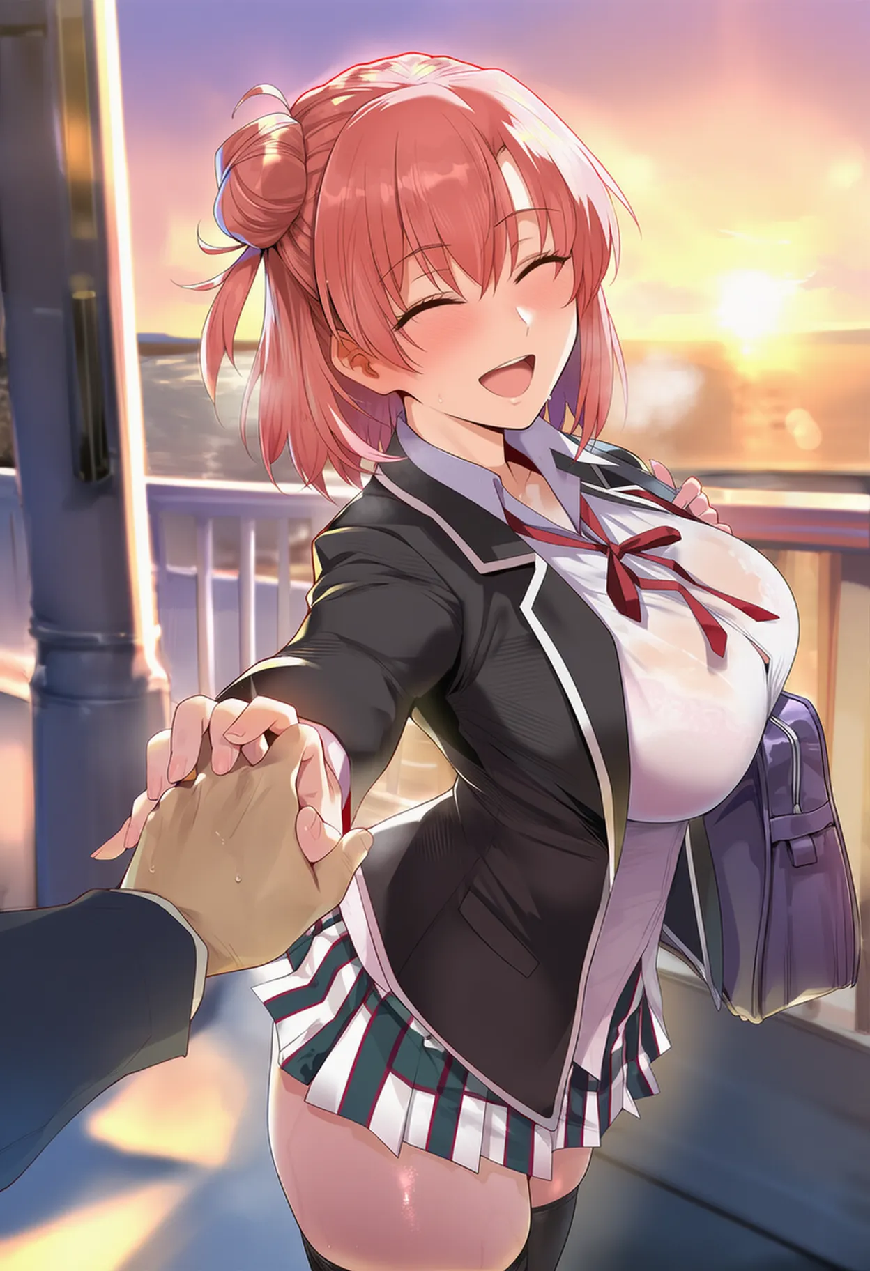 Patreon Yeeting Yui Yuigahama Mrs. Yuigahama x BBC NTR - Image 118