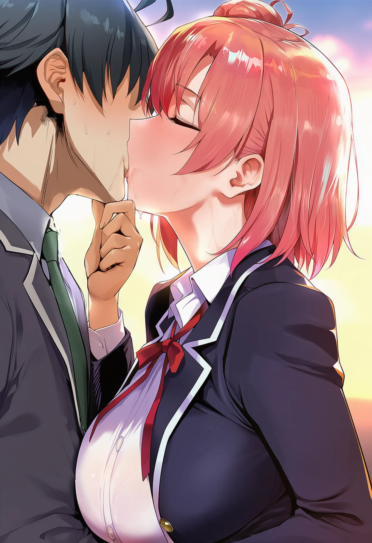 Patreon Yeeting Yui Yuigahama Mrs. Yuigahama x BBC NTR - Image 120