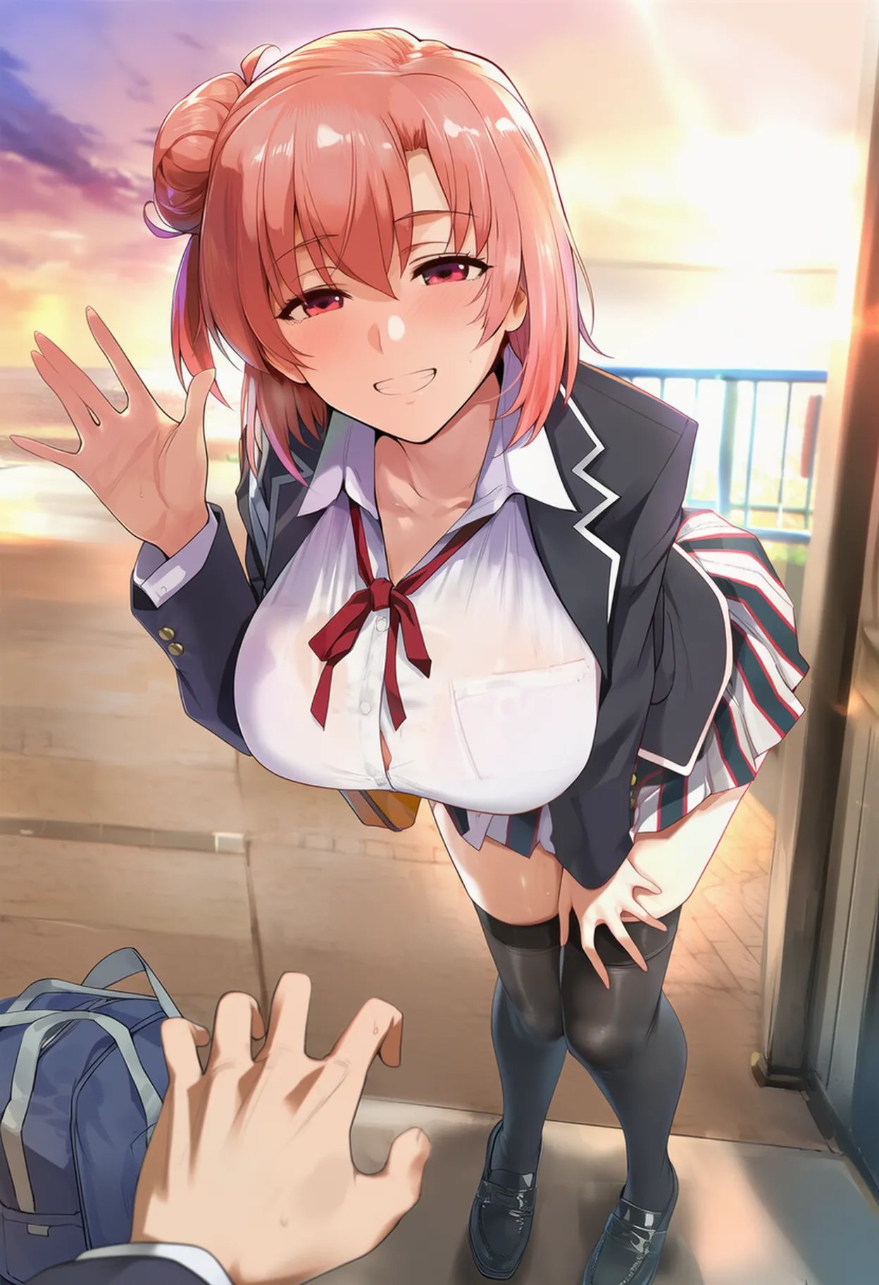 Patreon Yeeting Yui Yuigahama Mrs. Yuigahama x BBC NTR - Image 124