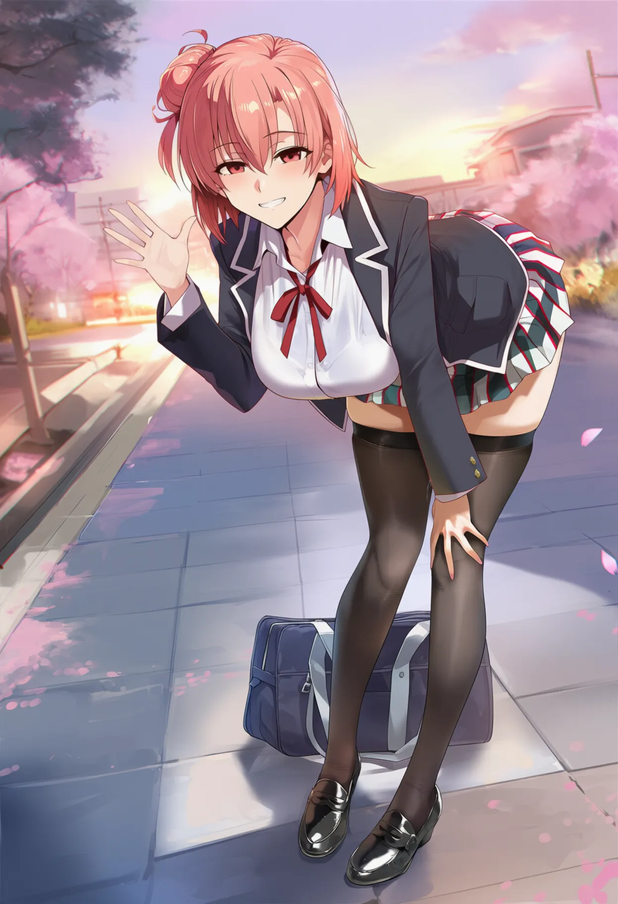 Patreon Yeeting Yui Yuigahama Mrs. Yuigahama x BBC NTR - Image 129