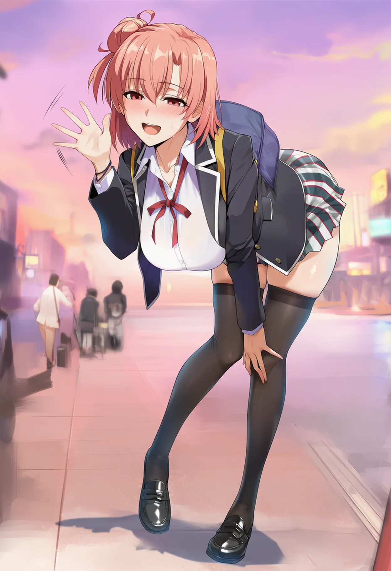 Patreon Yeeting Yui Yuigahama Mrs. Yuigahama x BBC NTR - Image 131