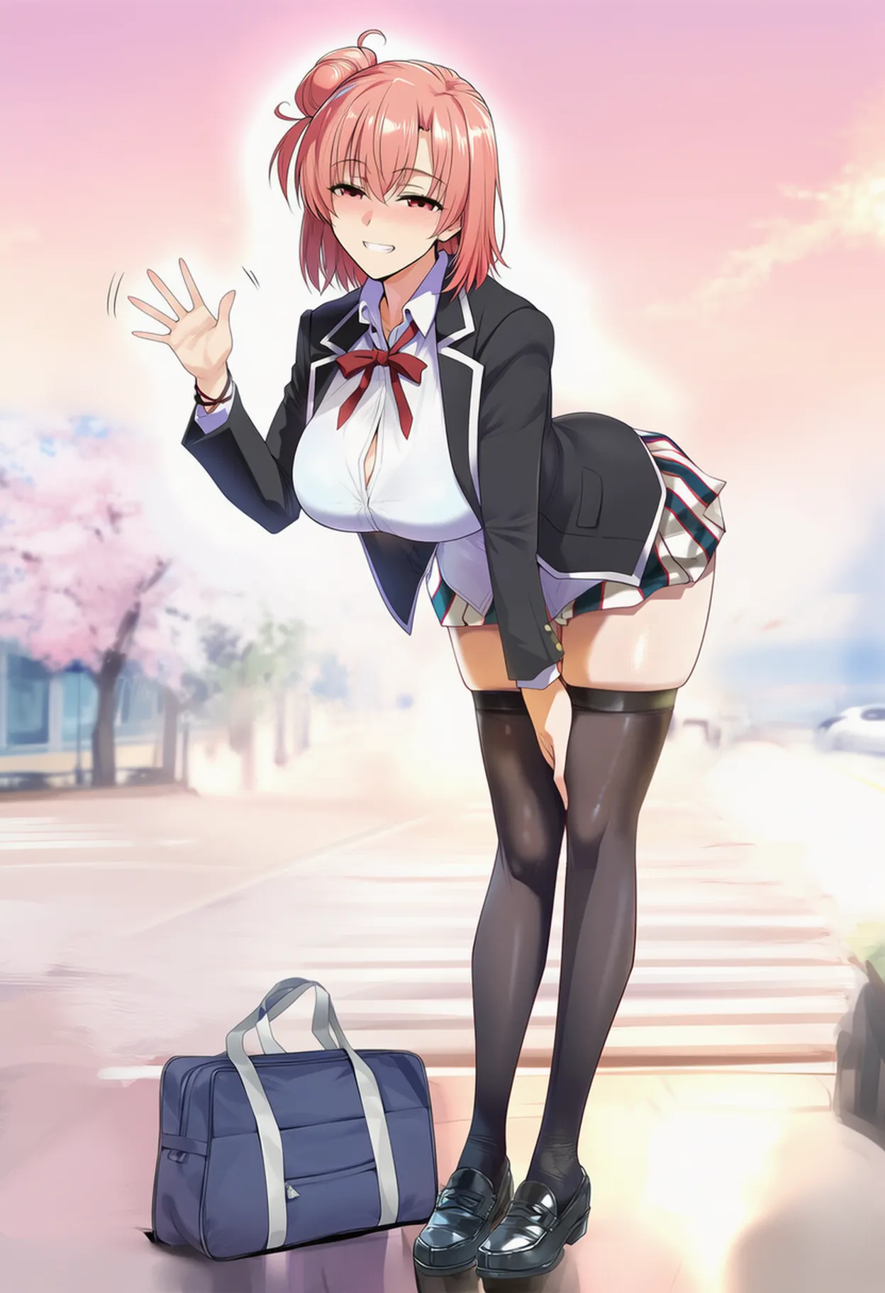 Patreon Yeeting Yui Yuigahama Mrs. Yuigahama x BBC NTR - Image 132