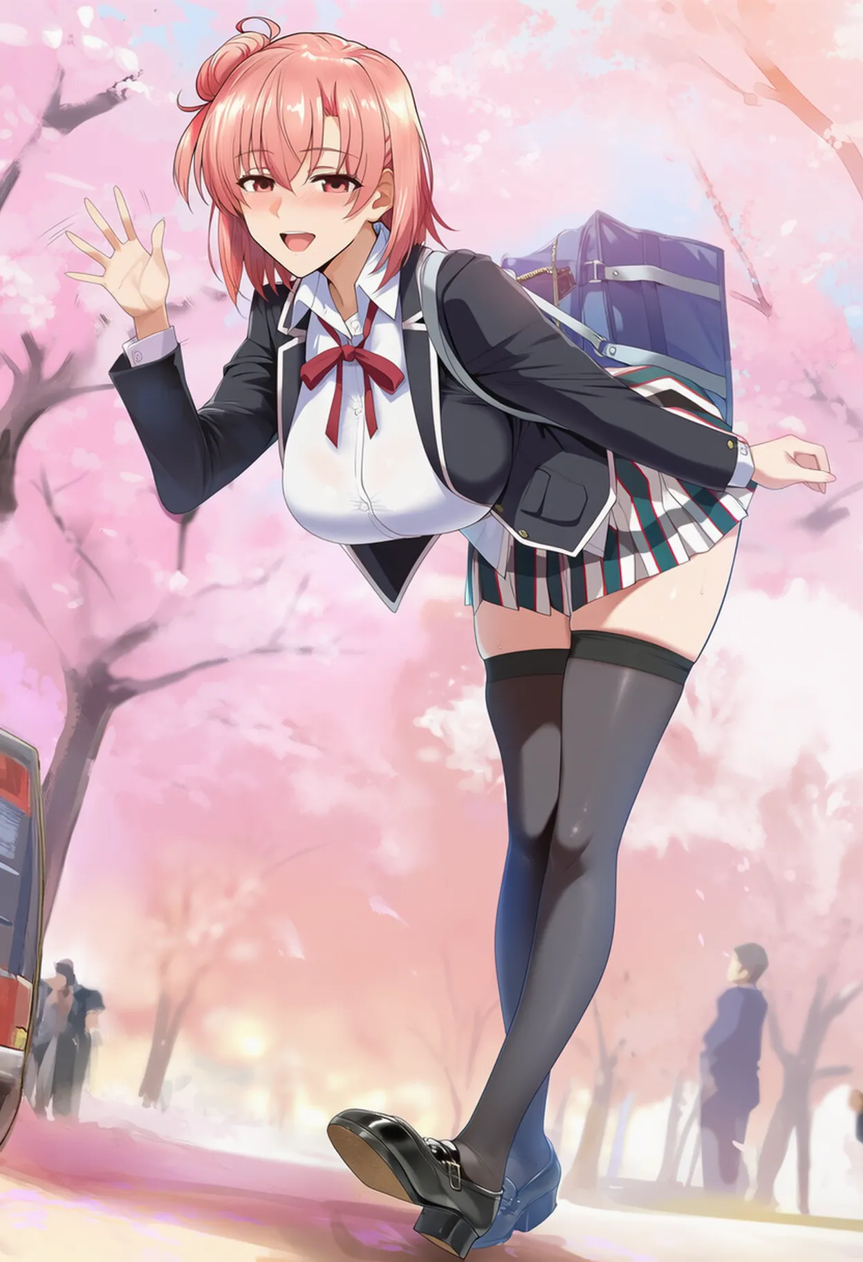 Patreon Yeeting Yui Yuigahama Mrs. Yuigahama x BBC NTR - Image 133