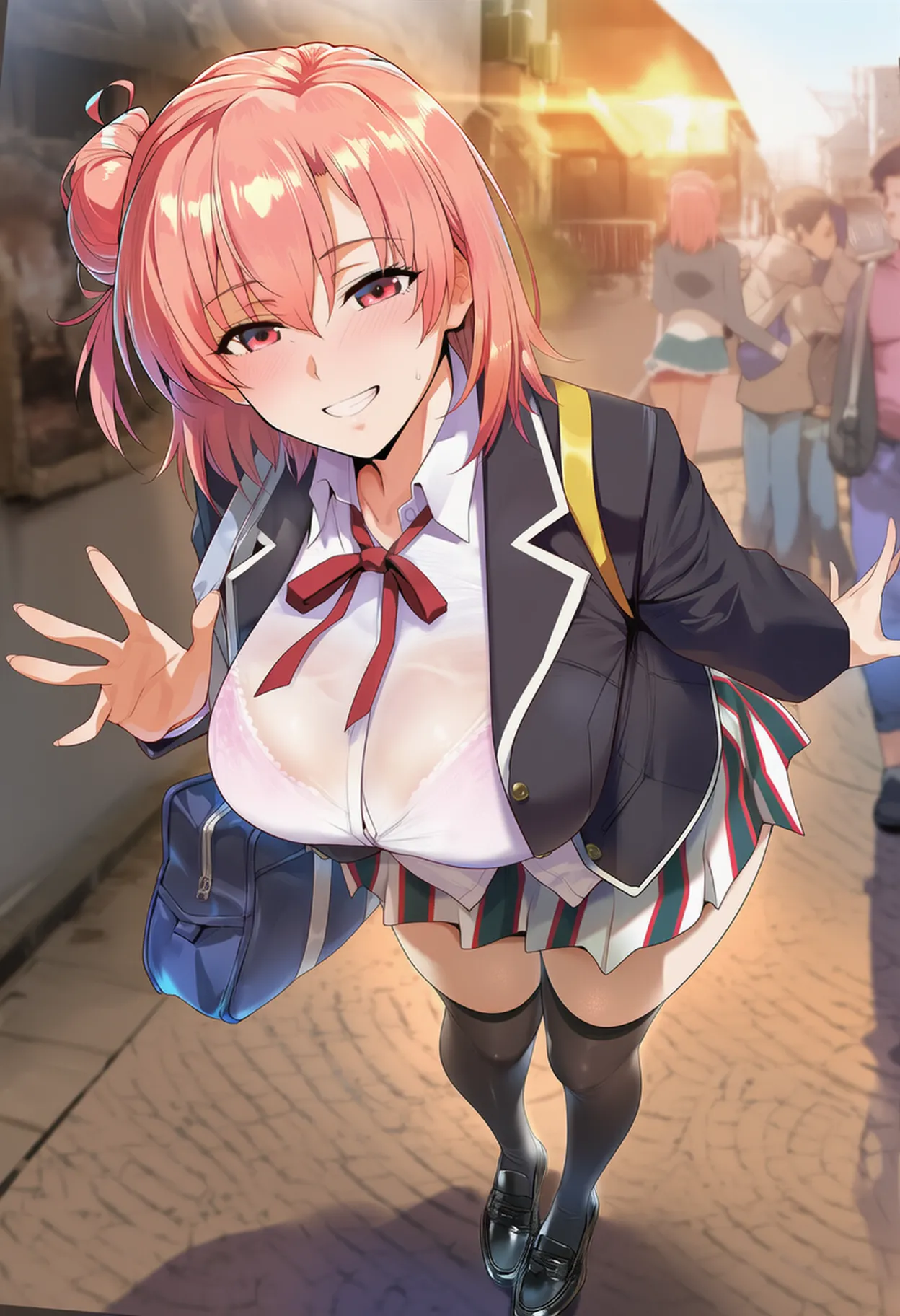 Patreon Yeeting Yui Yuigahama Mrs. Yuigahama x BBC NTR - Image 135