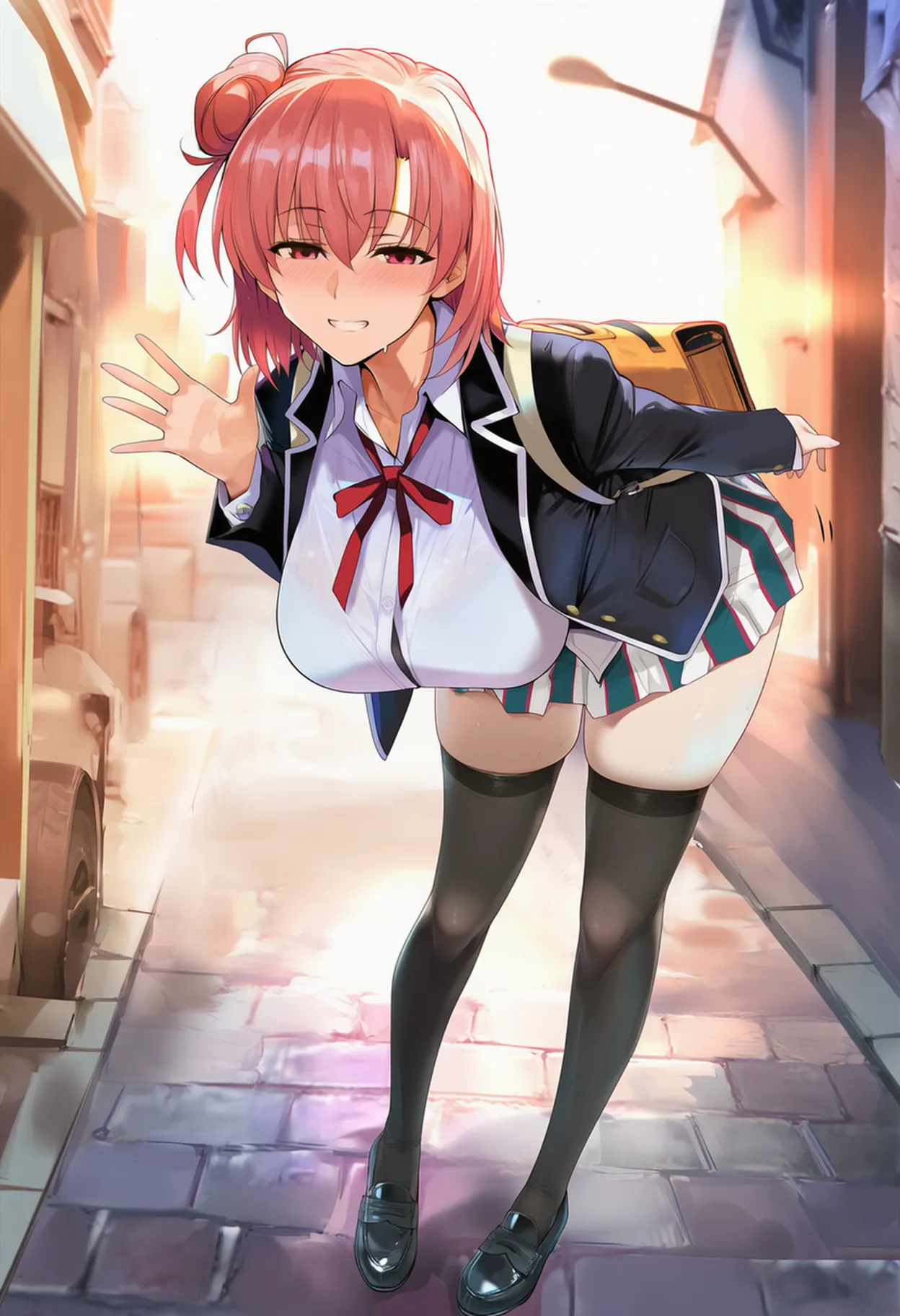 Patreon Yeeting Yui Yuigahama Mrs. Yuigahama x BBC NTR - Image 136