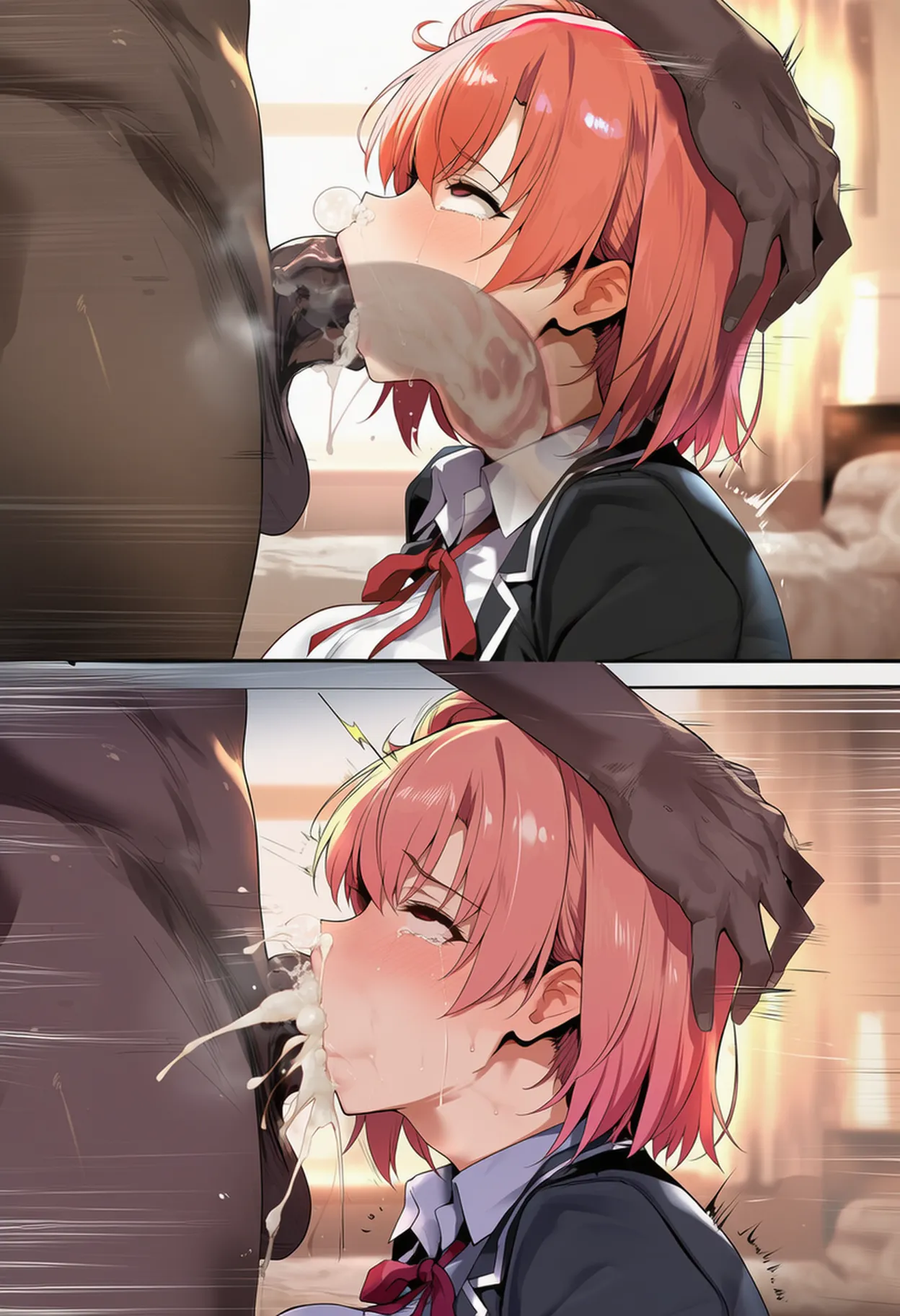 Patreon Yeeting Yui Yuigahama Mrs. Yuigahama x BBC NTR - Image 282