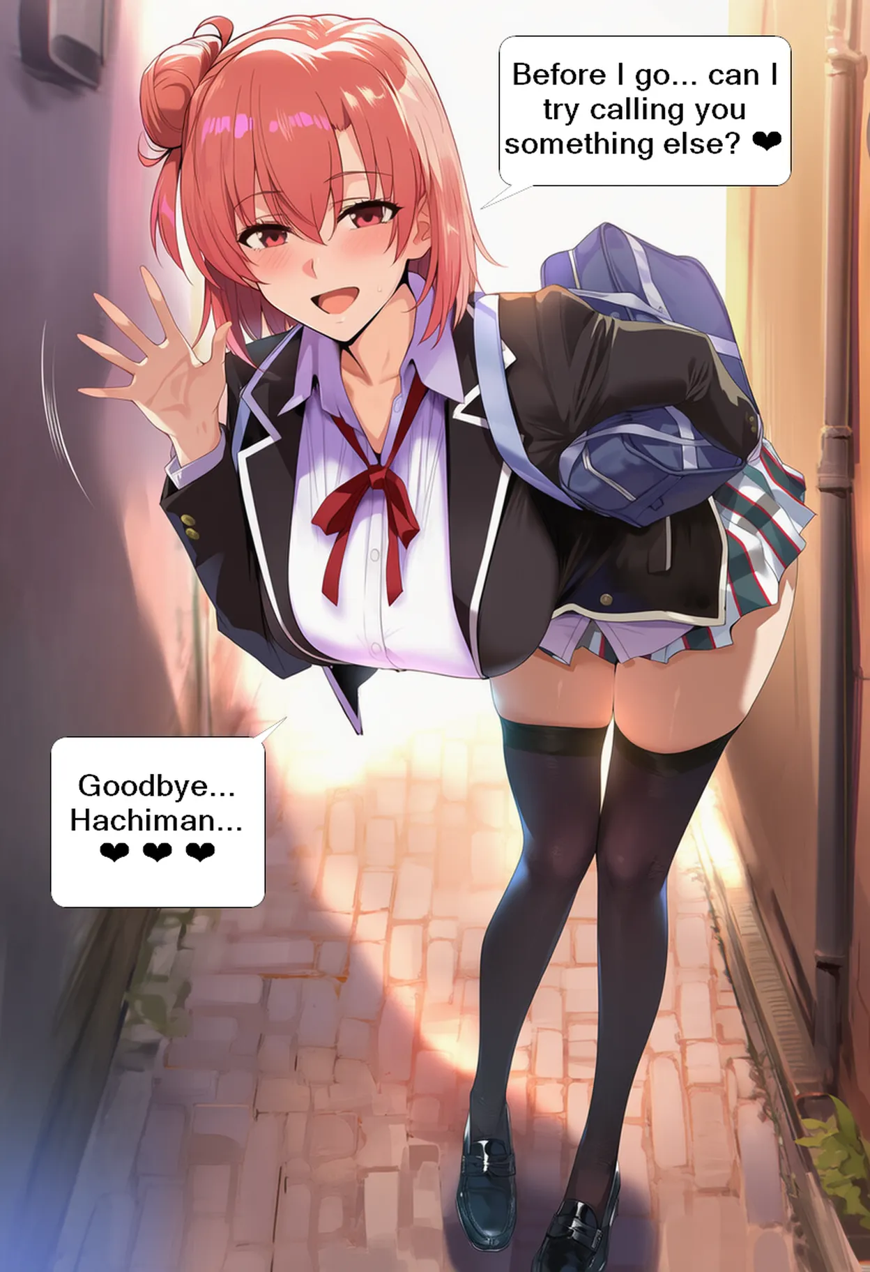 Patreon Yeeting Yui Yuigahama Mrs. Yuigahama x BBC NTR - Image 4