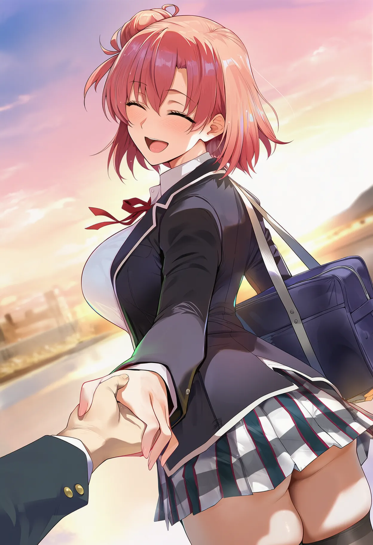 Patreon Yeeting Yui Yuigahama Mrs. Yuigahama x BBC NTR - Image 768