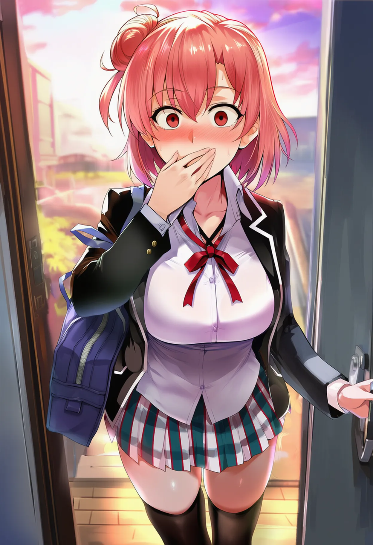 Patreon Yeeting Yui Yuigahama Mrs. Yuigahama x BBC NTR - Image 771