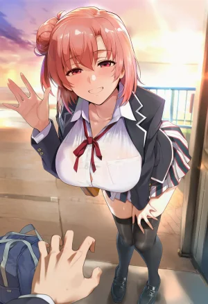 Patreon Yeeting Yui Yuigahama Mrs. Yuigahama x BBC NTR - Page 124