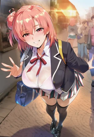 Patreon Yeeting Yui Yuigahama Mrs. Yuigahama x BBC NTR - Page 135