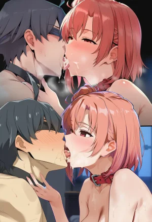 Patreon Yeeting Yui Yuigahama Mrs. Yuigahama x BBC NTR - Page 739