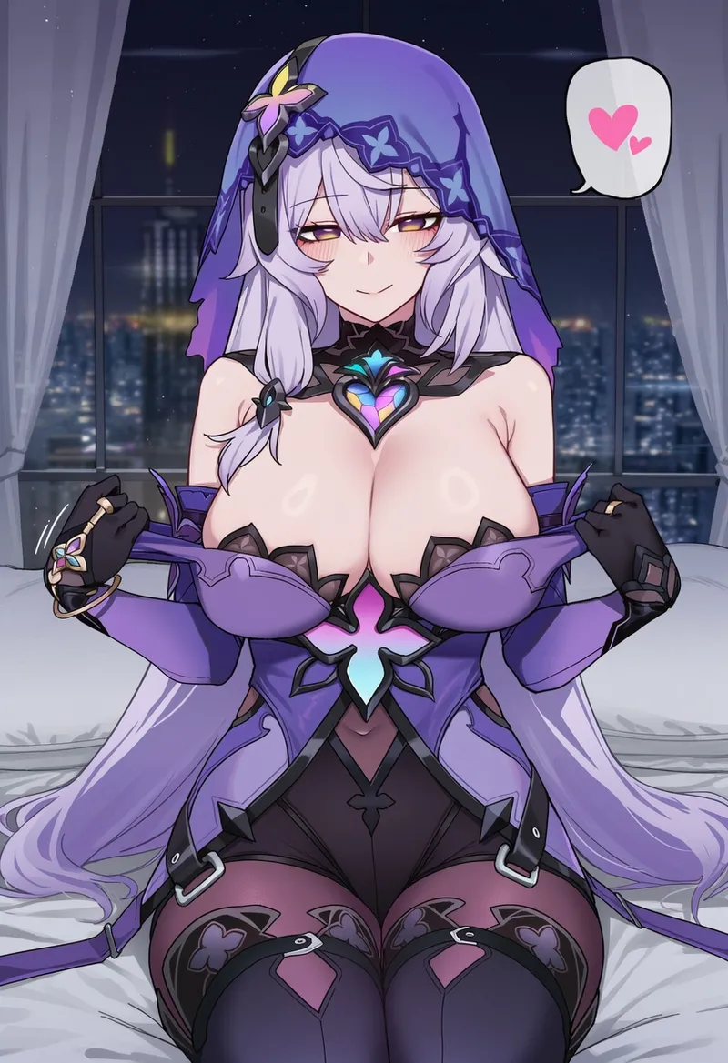 Patreon yourojisan Acheron x Black Swan Futa - Image 5