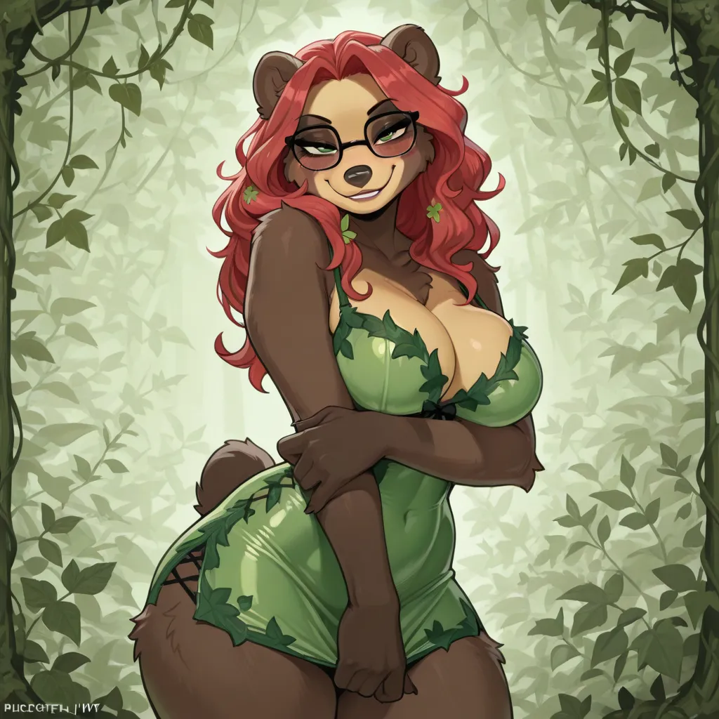 PatreonMai3114 Esther the bear Poison Ivy Inspiration - Image 14