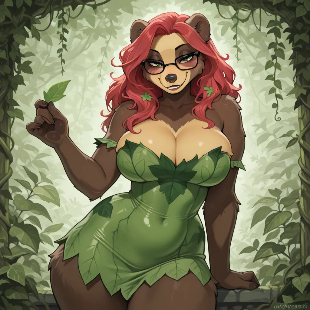 PatreonMai3114 Esther the bear Poison Ivy Inspiration - Image 5