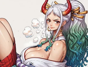 PatreonSilapErza Rangiku Rebecca tsunade kalifa kouzuki lilith momo nicorobin ulti vivi yamatoOne PieceAI - Page 531