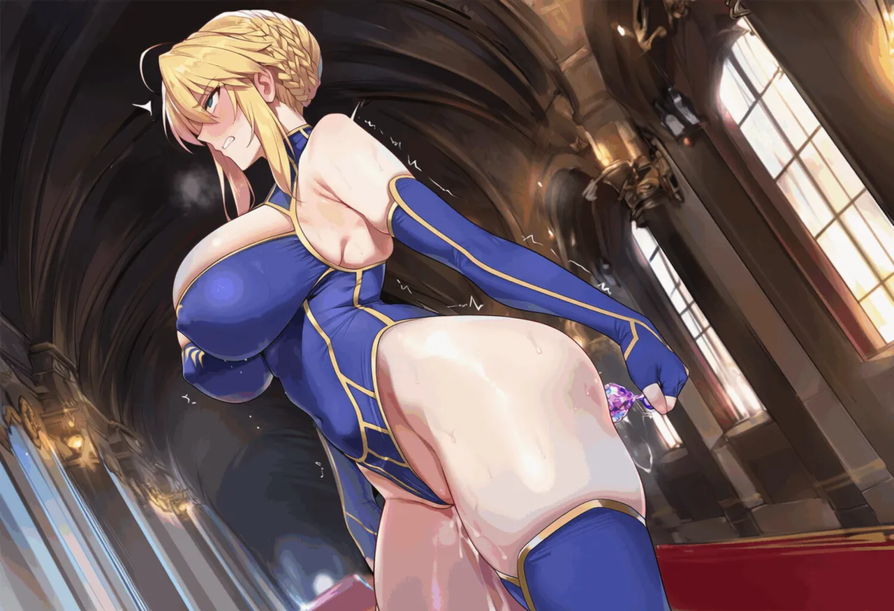PatreonYeeting artoria lancerfatebathrobe x BBC anal onlyAI - Image 133