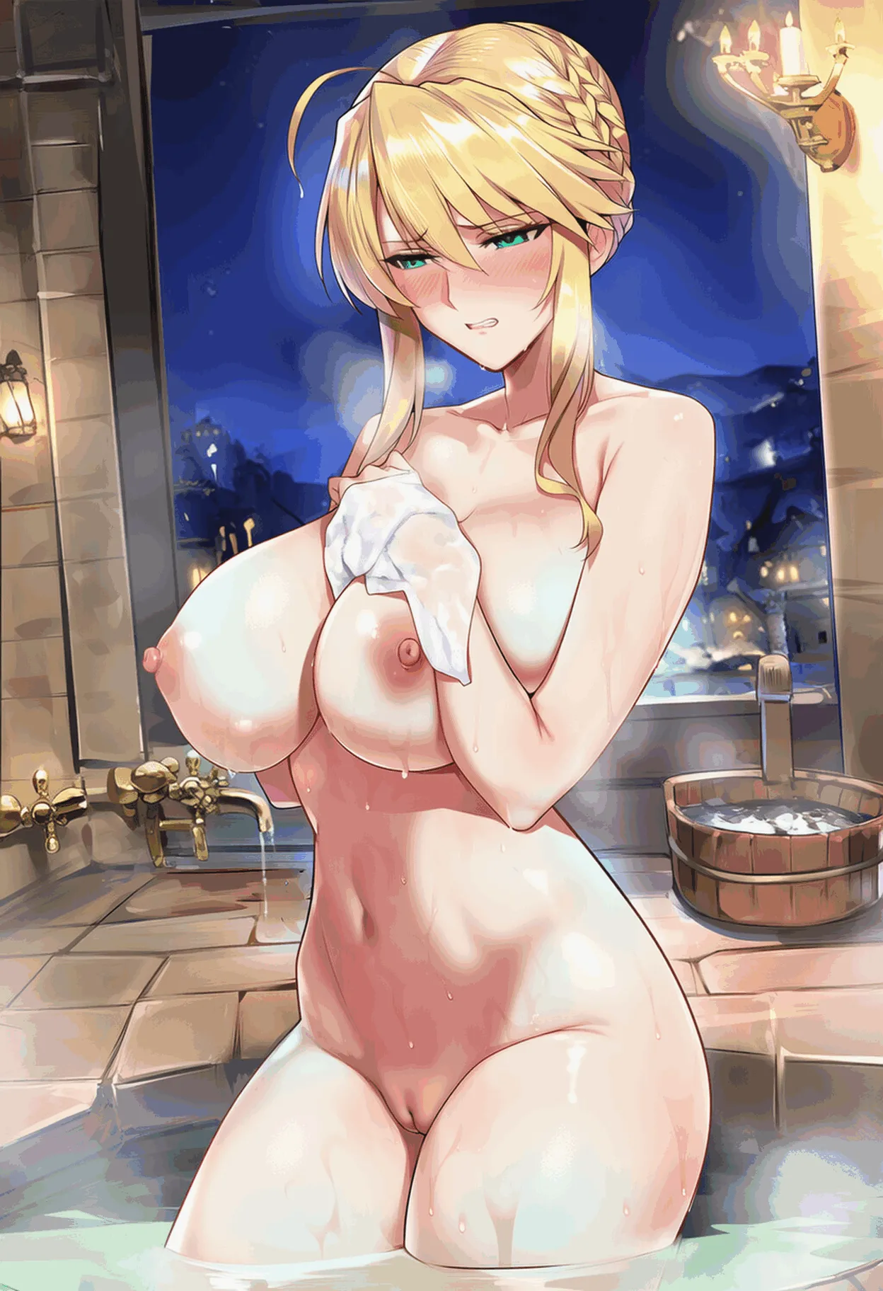 PatreonYeeting artoria lancerfatebathrobe x BBC anal onlyAI - Image 185