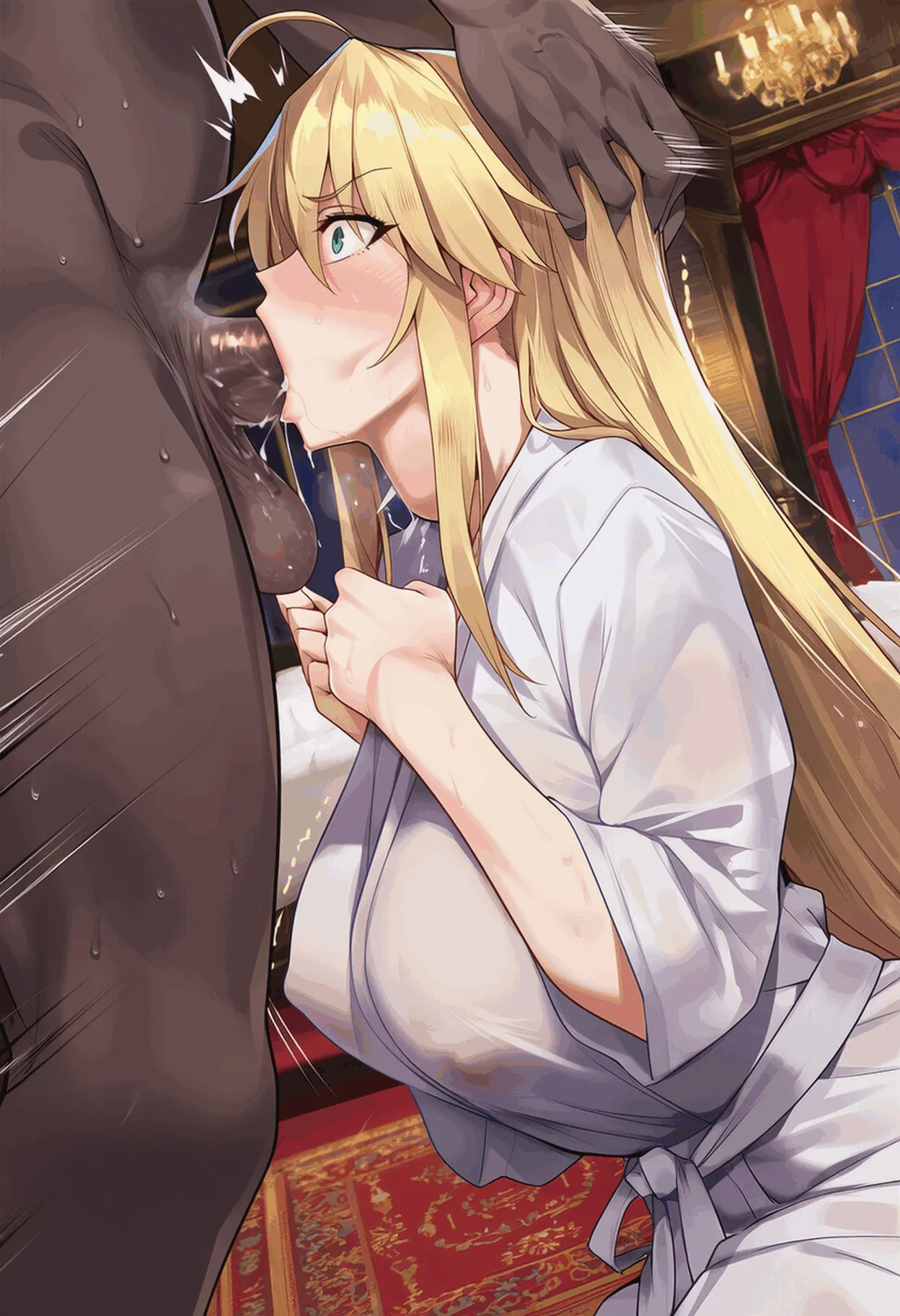PatreonYeeting artoria lancerfatebathrobe x BBC anal onlyAI - Image 359
