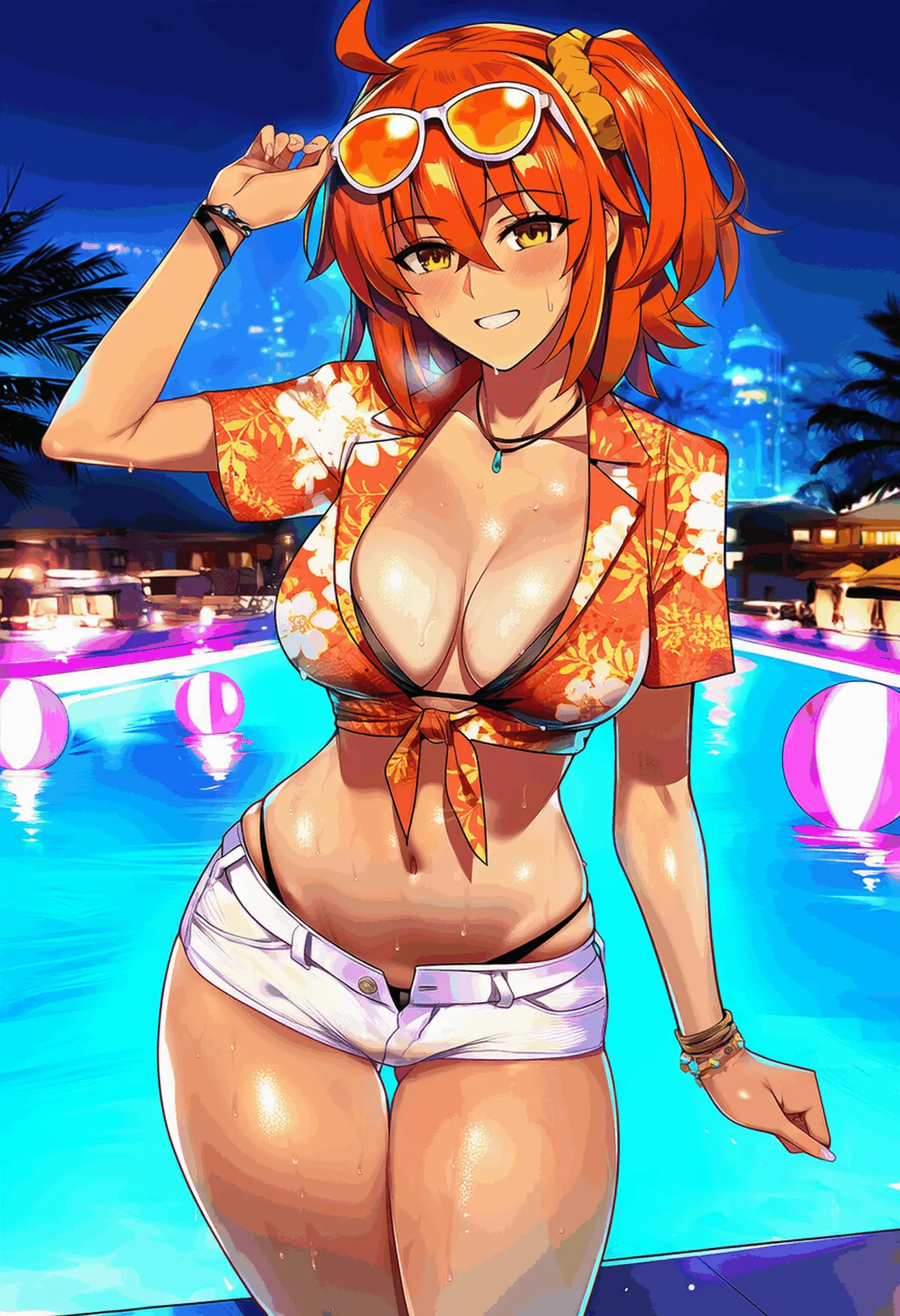 PatreonYeeting fujimaru ritsuka femaletropical summerfateAI - Image 99