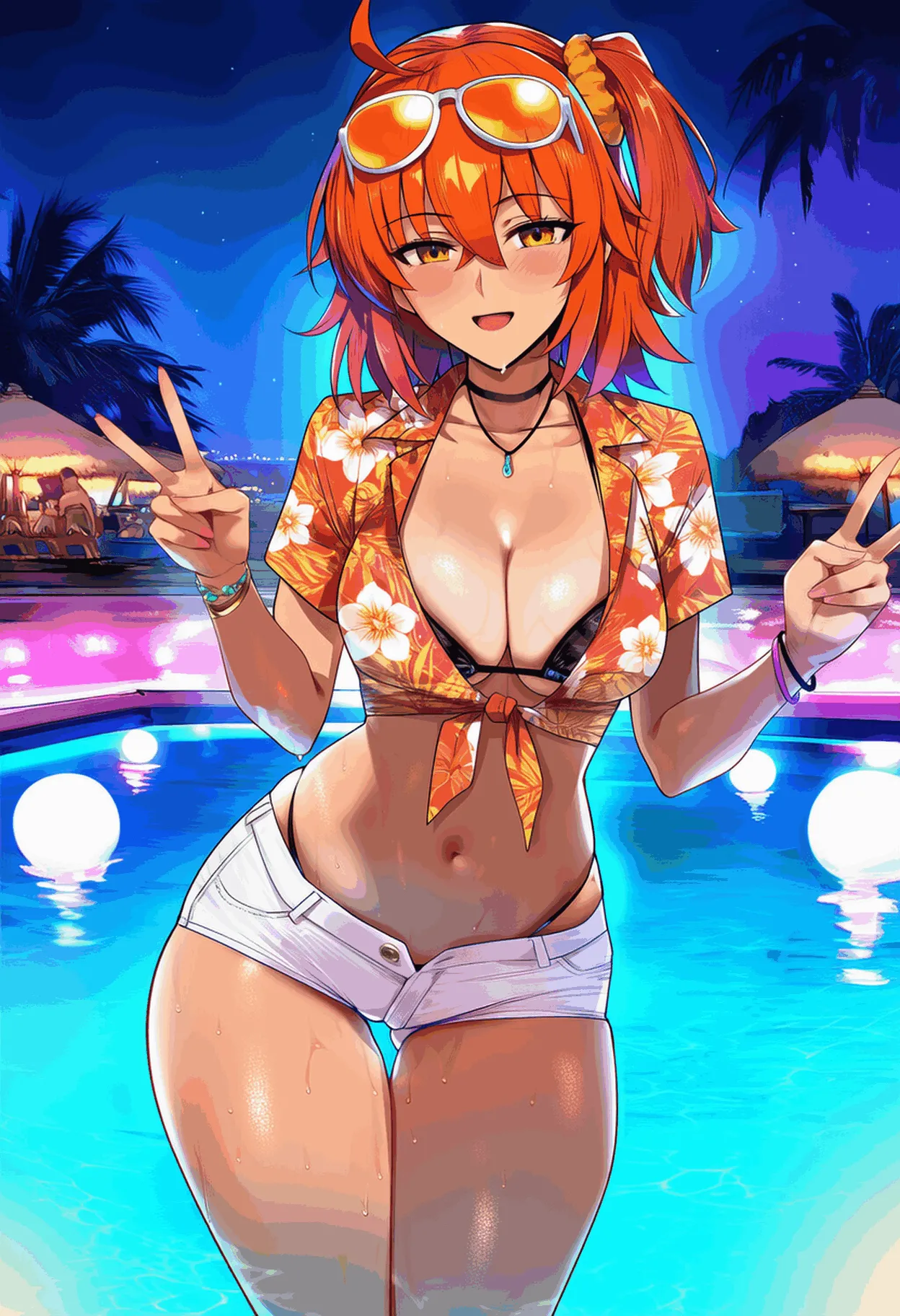 PatreonYeeting fujimaru ritsuka femaletropical summerfateAI - Image 100