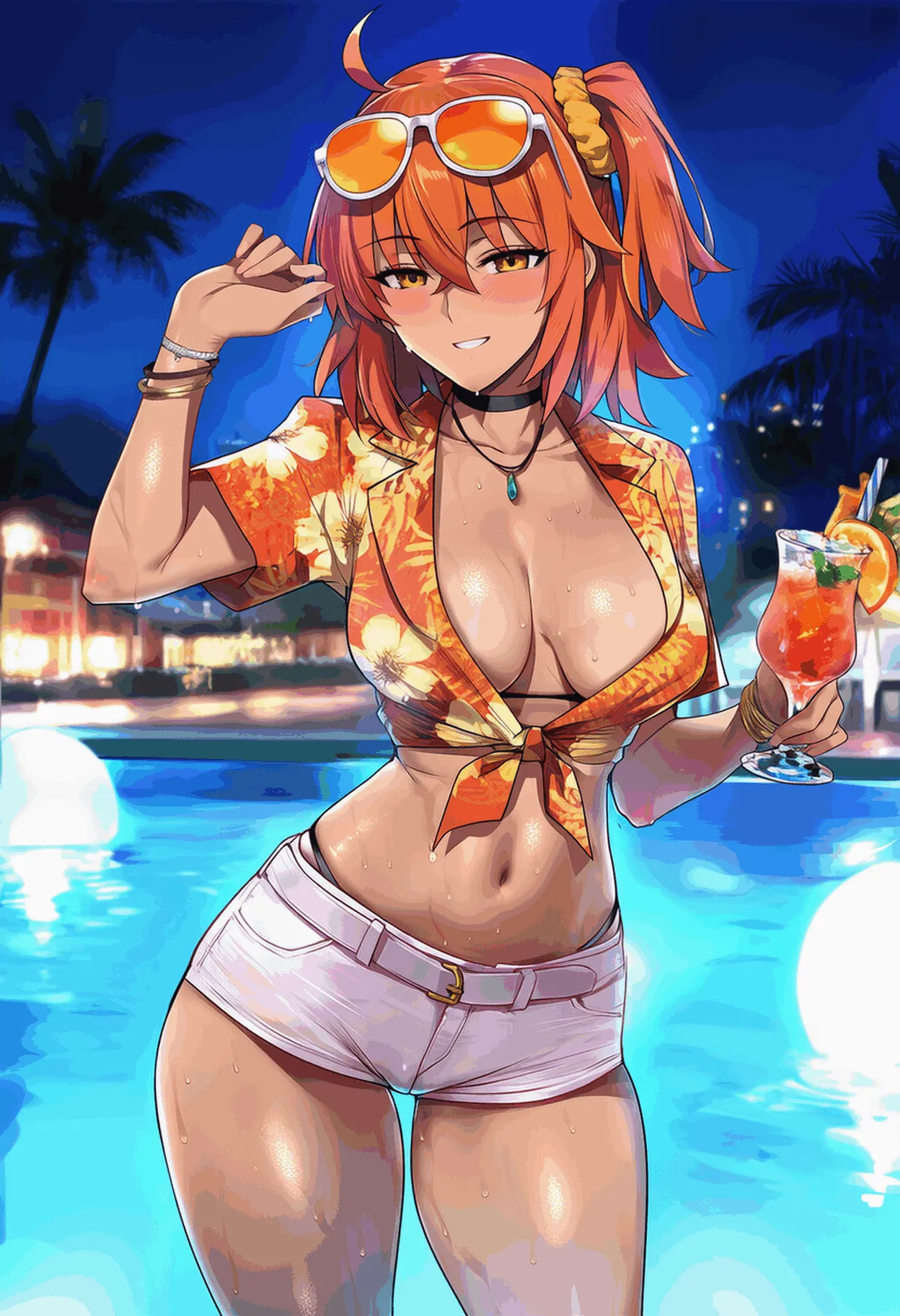 PatreonYeeting fujimaru ritsuka femaletropical summerfateAI - Image 102