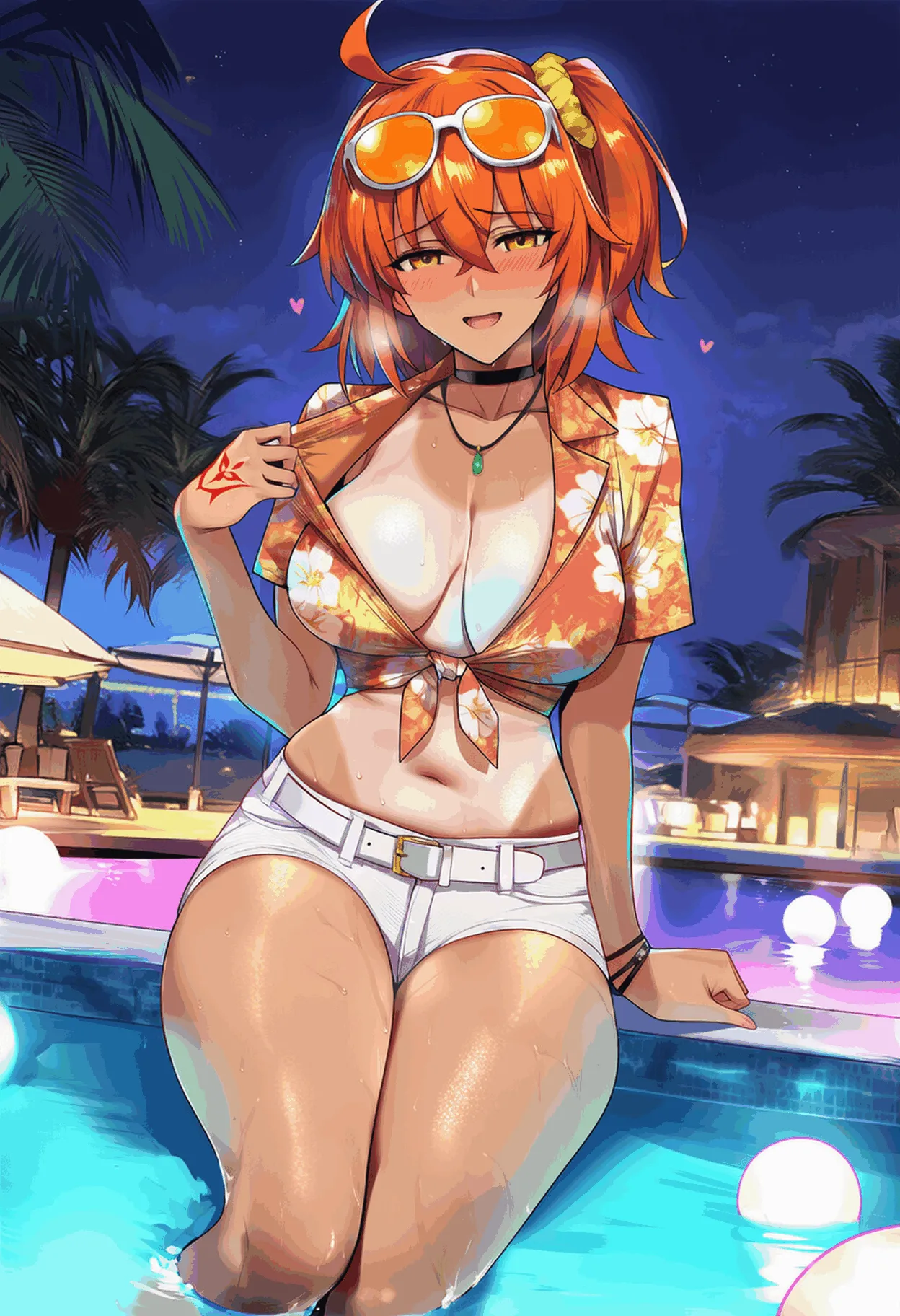 PatreonYeeting fujimaru ritsuka femaletropical summerfateAI - Image 106
