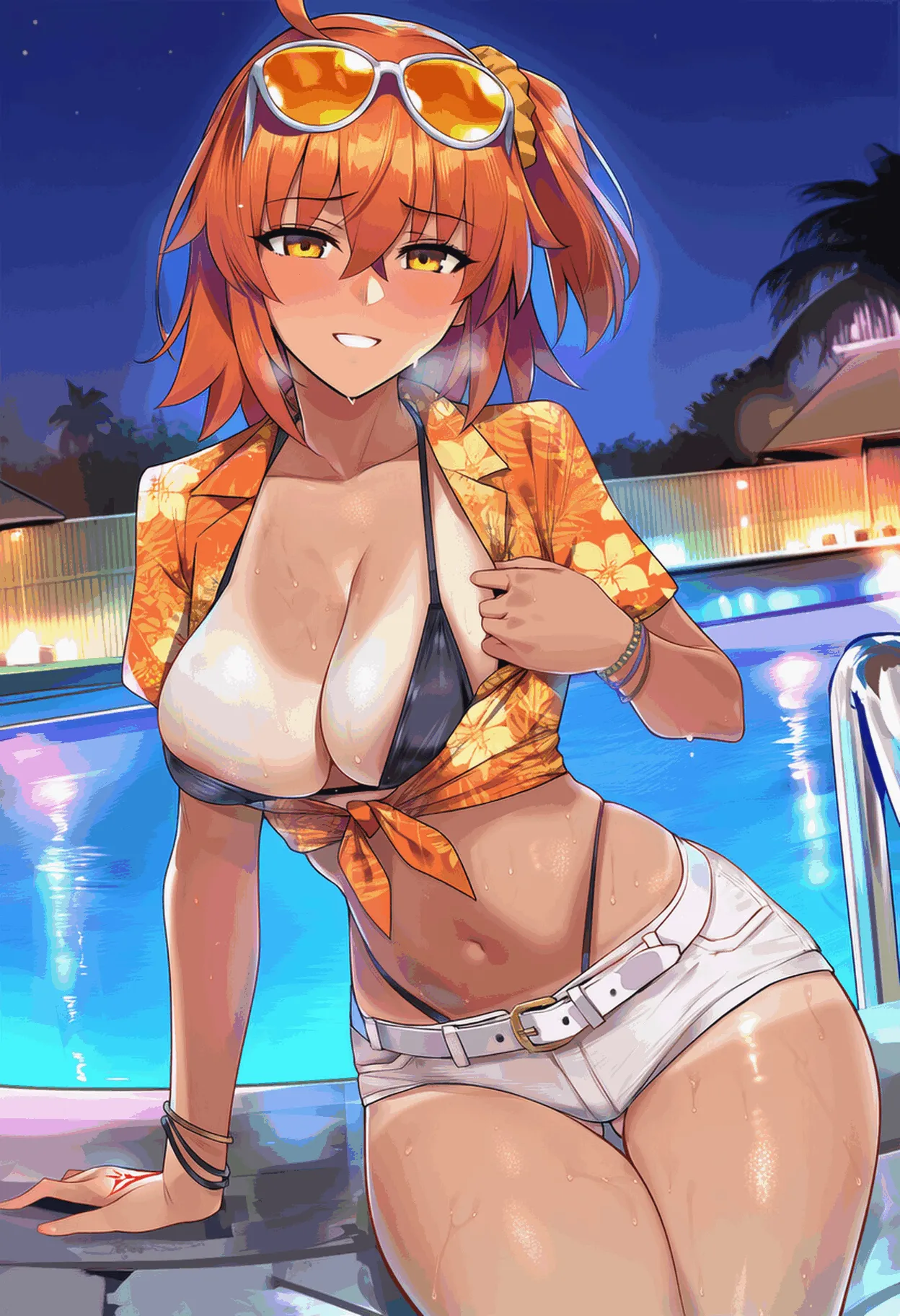 PatreonYeeting fujimaru ritsuka femaletropical summerfateAI - Image 107