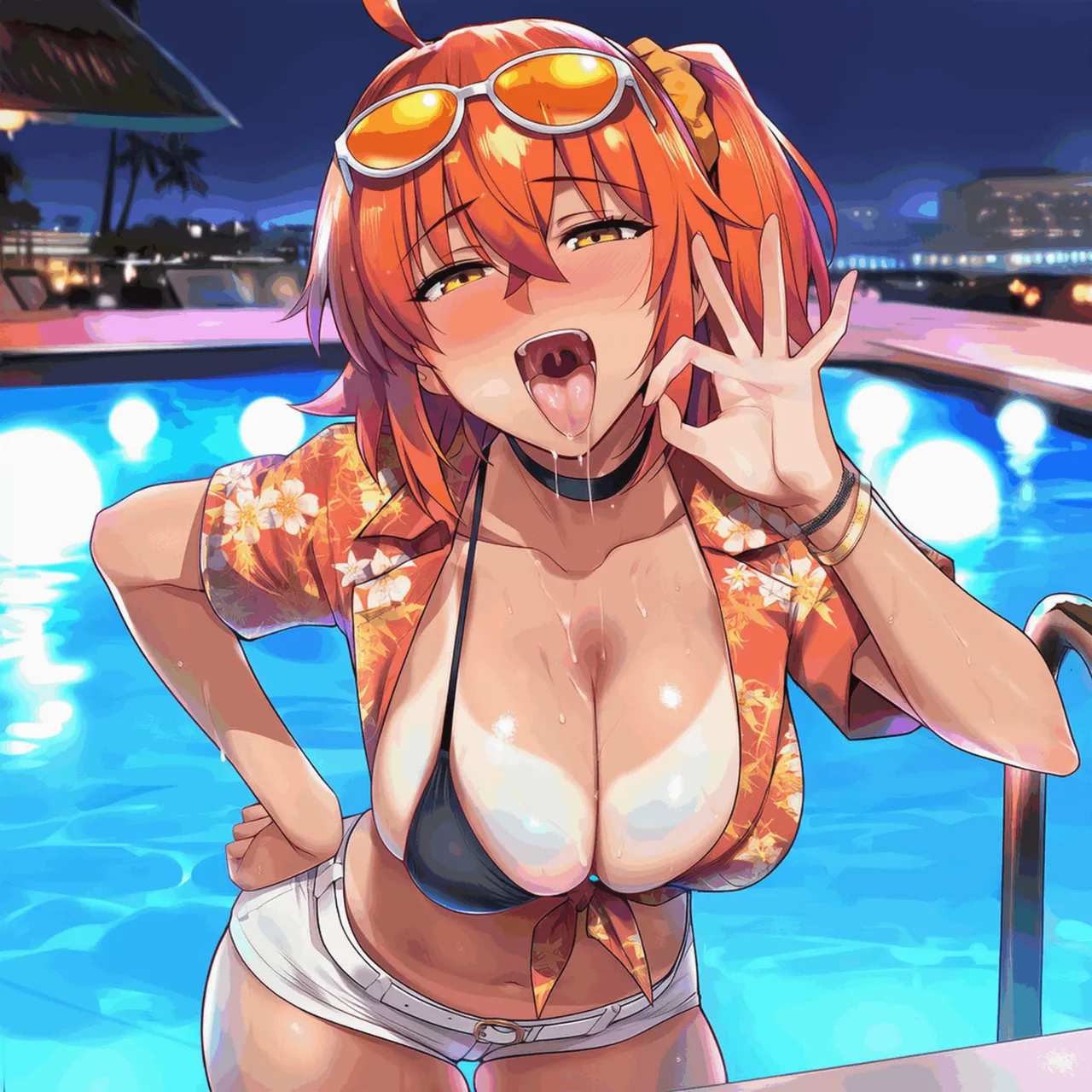 PatreonYeeting fujimaru ritsuka femaletropical summerfateAI - Image 114