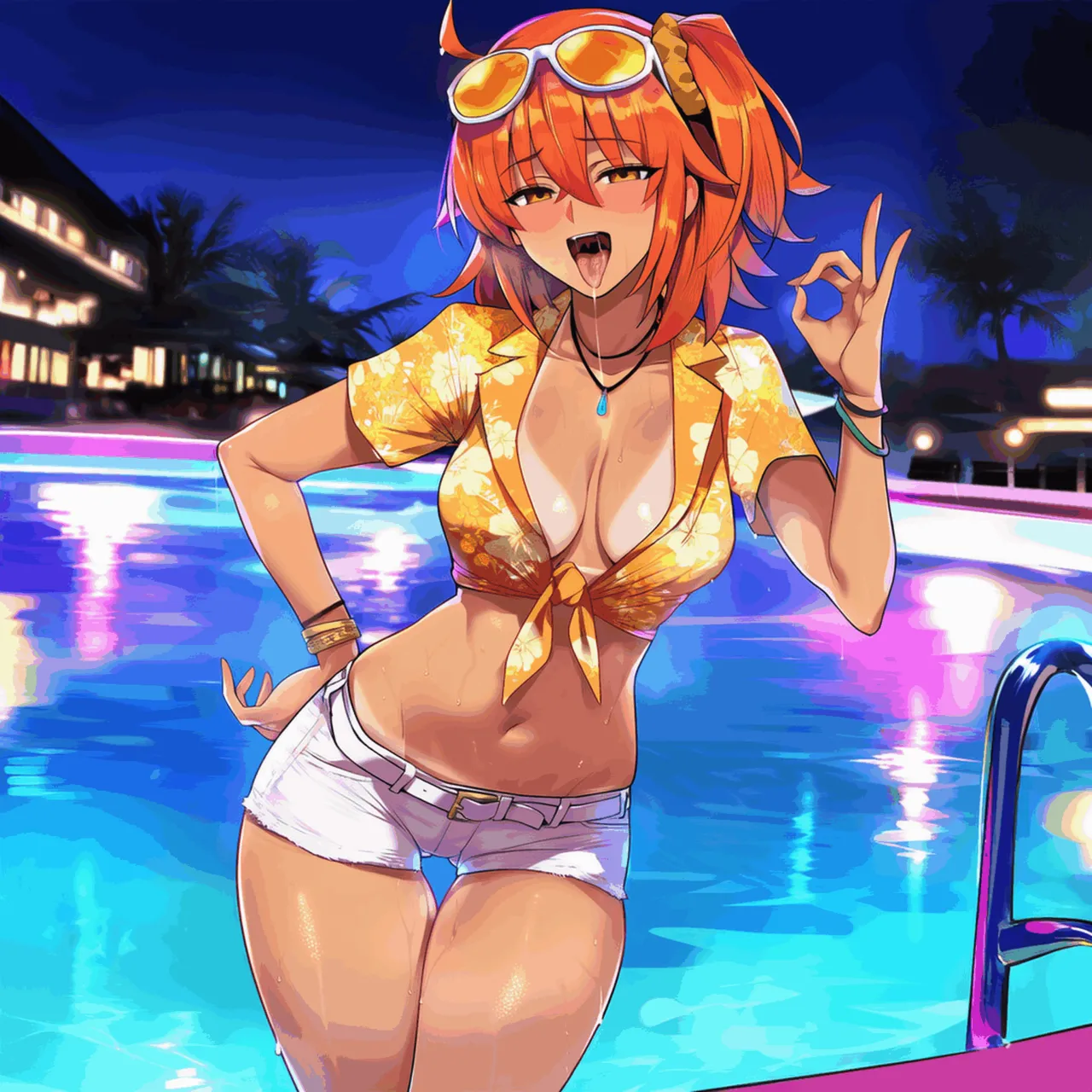 PatreonYeeting fujimaru ritsuka femaletropical summerfateAI - Image 115