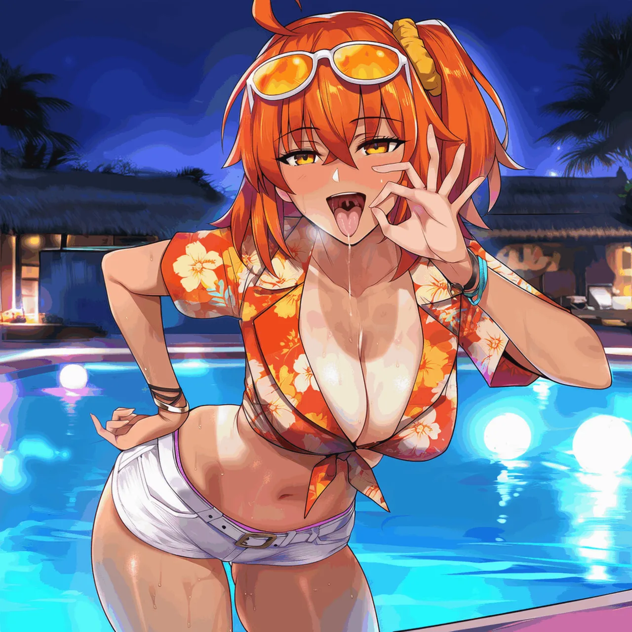 PatreonYeeting fujimaru ritsuka femaletropical summerfateAI - Image 116