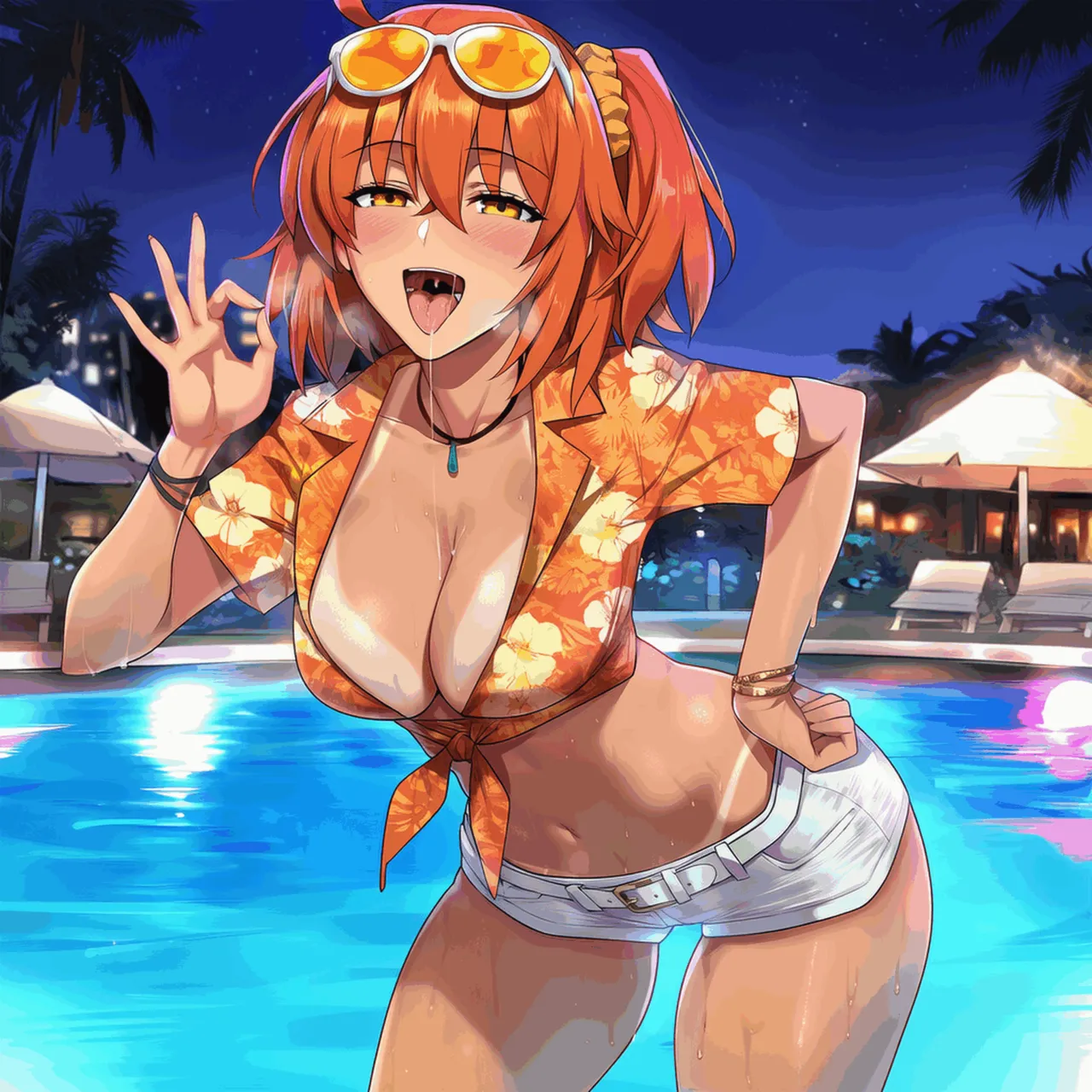 PatreonYeeting fujimaru ritsuka femaletropical summerfateAI - Image 120