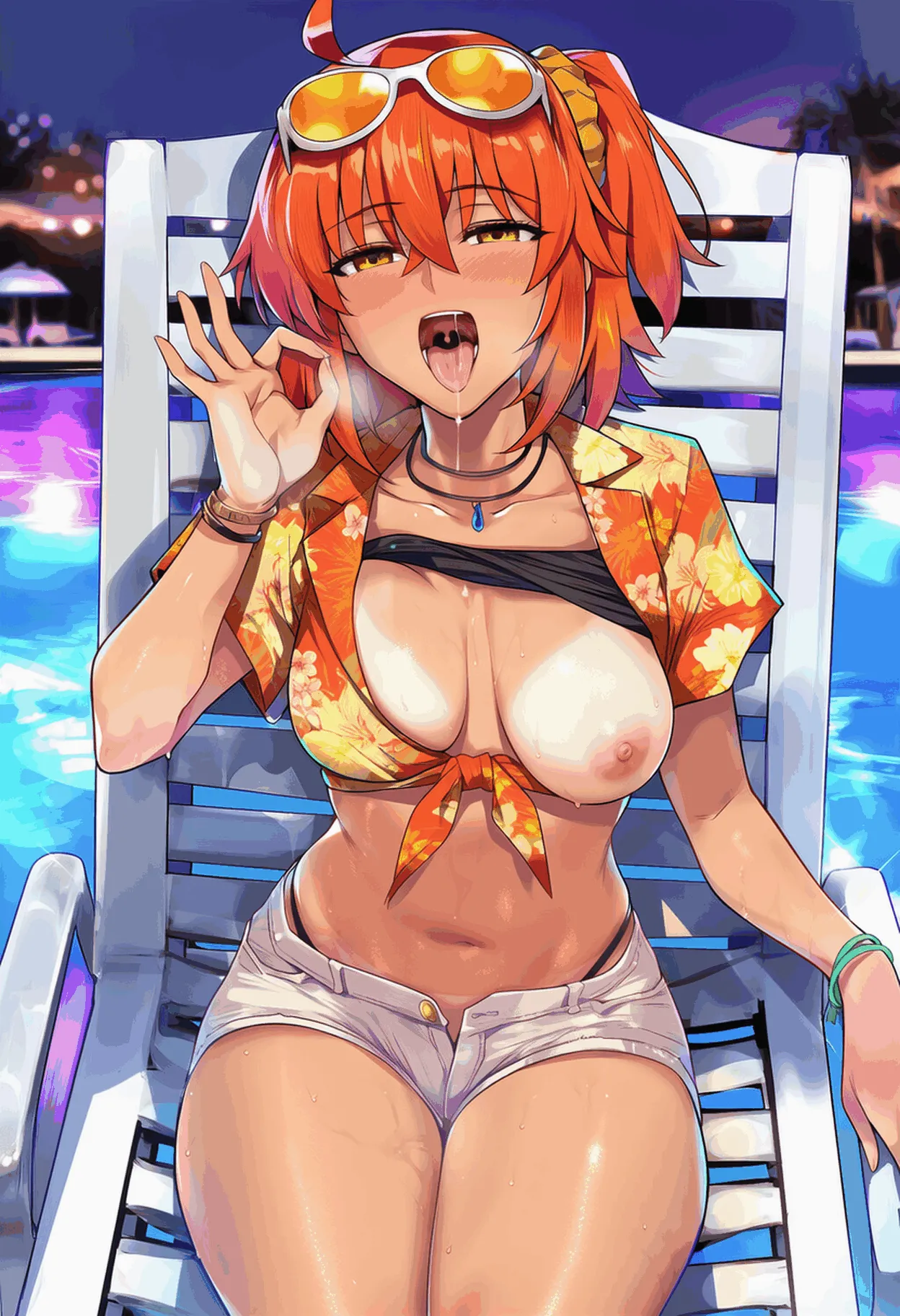 PatreonYeeting fujimaru ritsuka femaletropical summerfateAI - Image 124