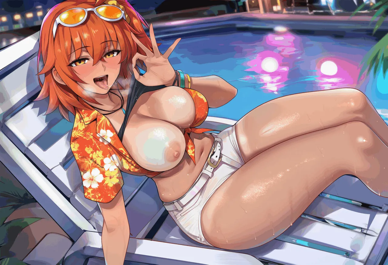 PatreonYeeting fujimaru ritsuka femaletropical summerfateAI - Image 140