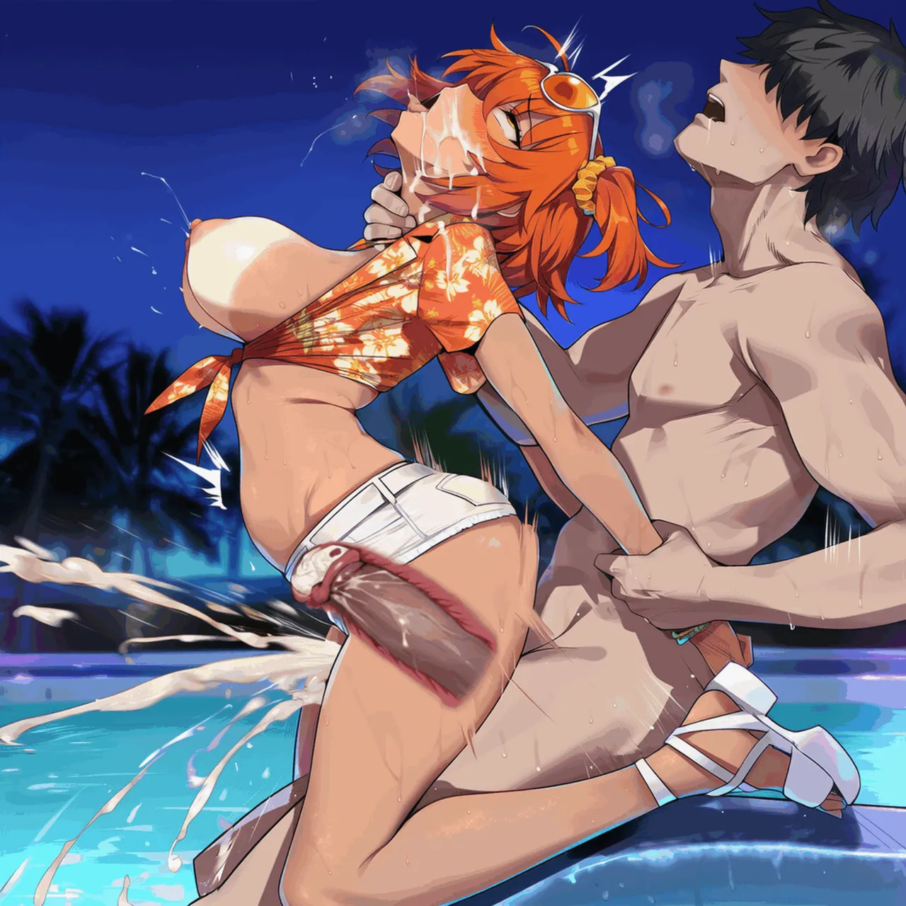 PatreonYeeting fujimaru ritsuka femaletropical summerfateAI - Image 45