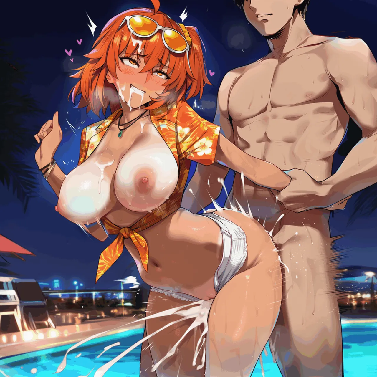 PatreonYeeting fujimaru ritsuka femaletropical summerfateAI - Image 500