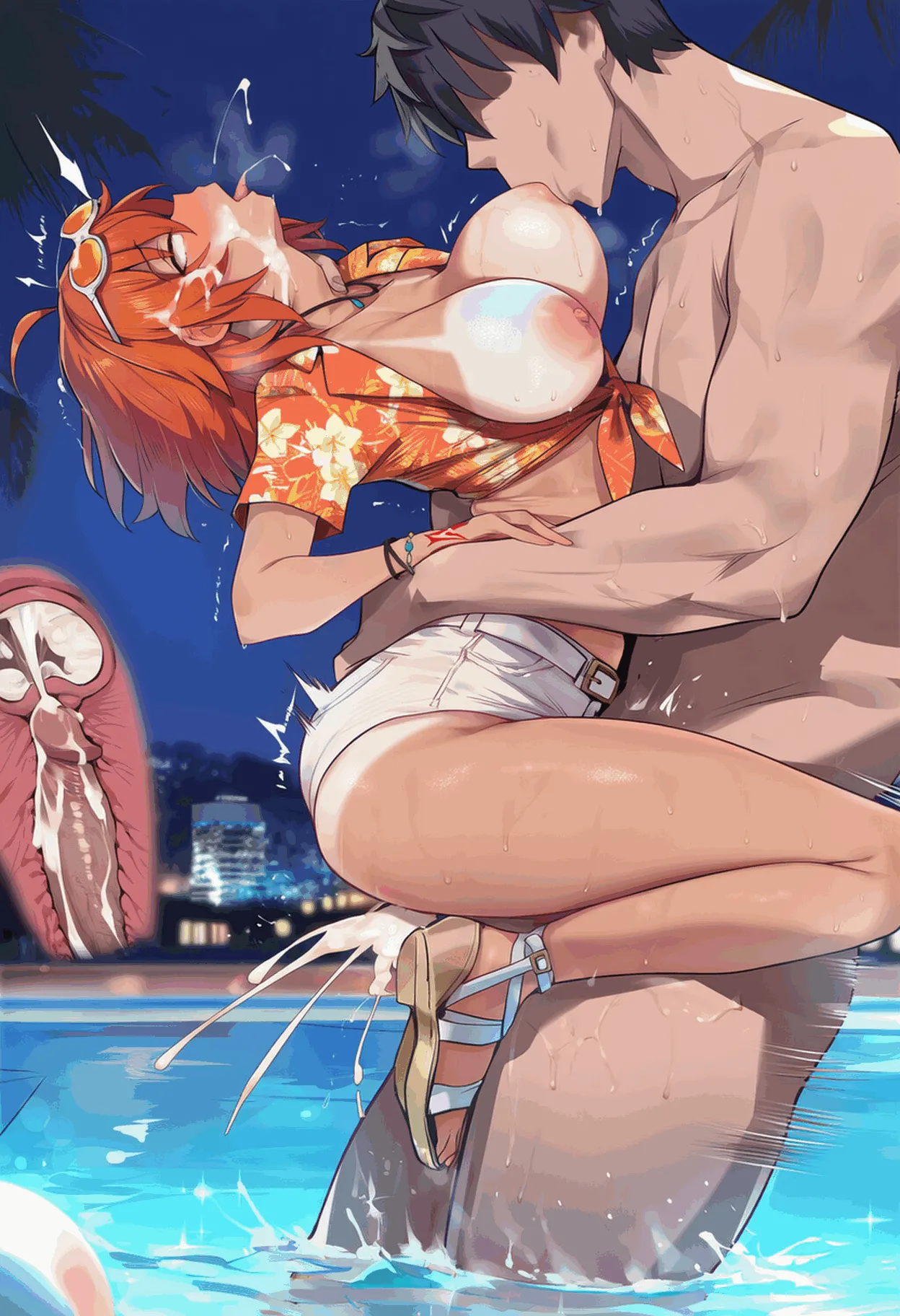 PatreonYeeting fujimaru ritsuka femaletropical summerfateAI - Image 586