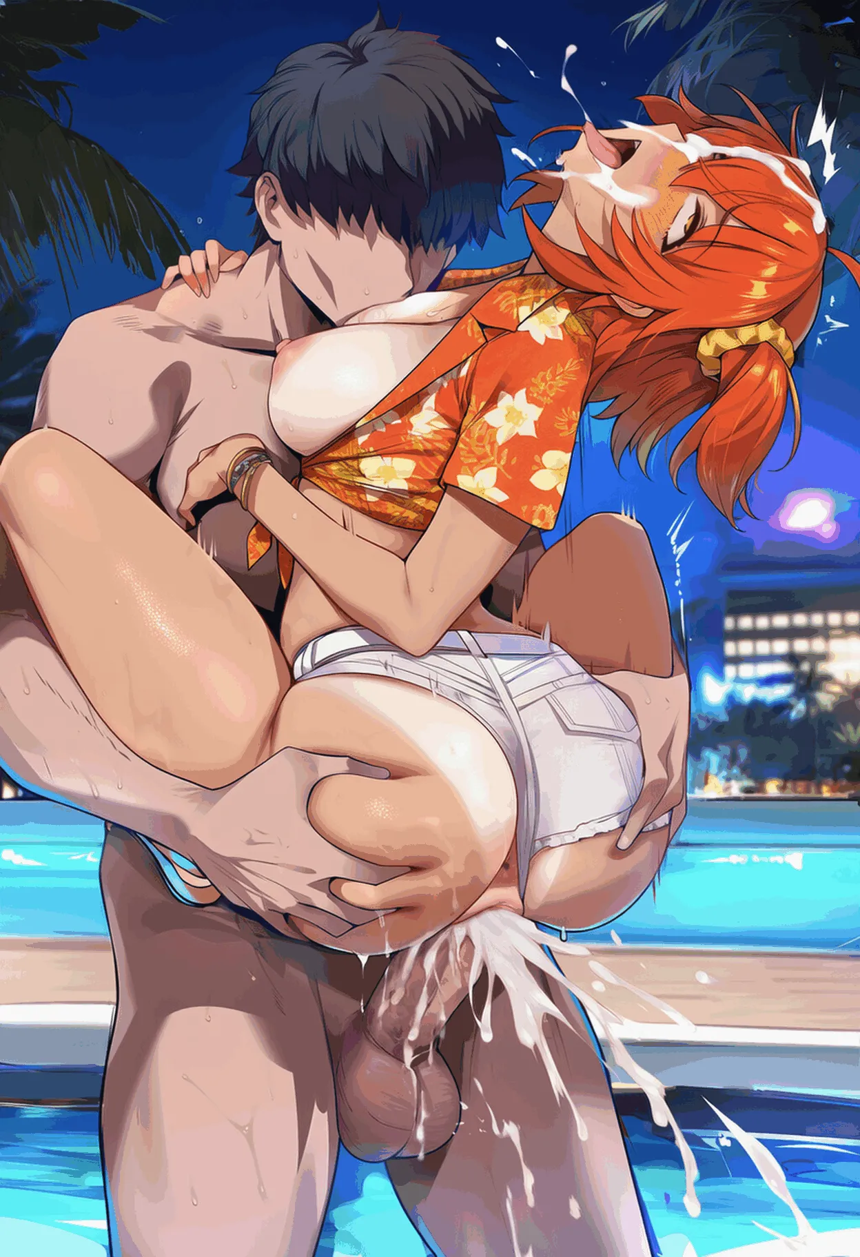 PatreonYeeting fujimaru ritsuka femaletropical summerfateAI - Image 591