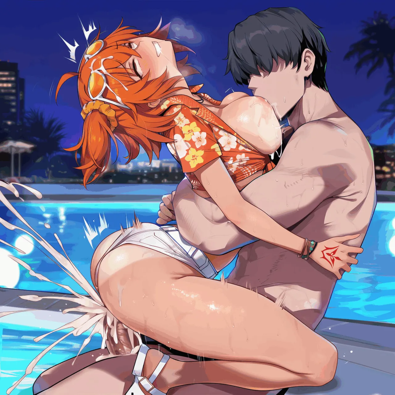 PatreonYeeting fujimaru ritsuka femaletropical summerfateAI - Image 629