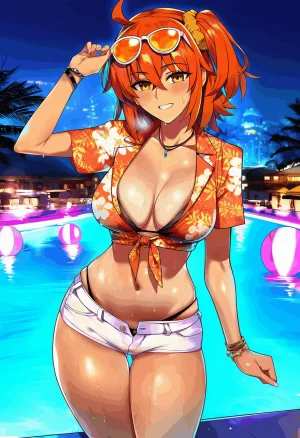 PatreonYeeting fujimaru ritsuka femaletropical summerfateAI - Page 99