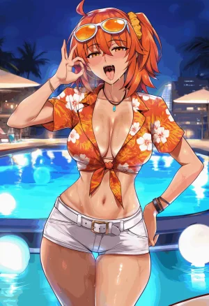 PatreonYeeting fujimaru ritsuka femaletropical summerfateAI - Page 111